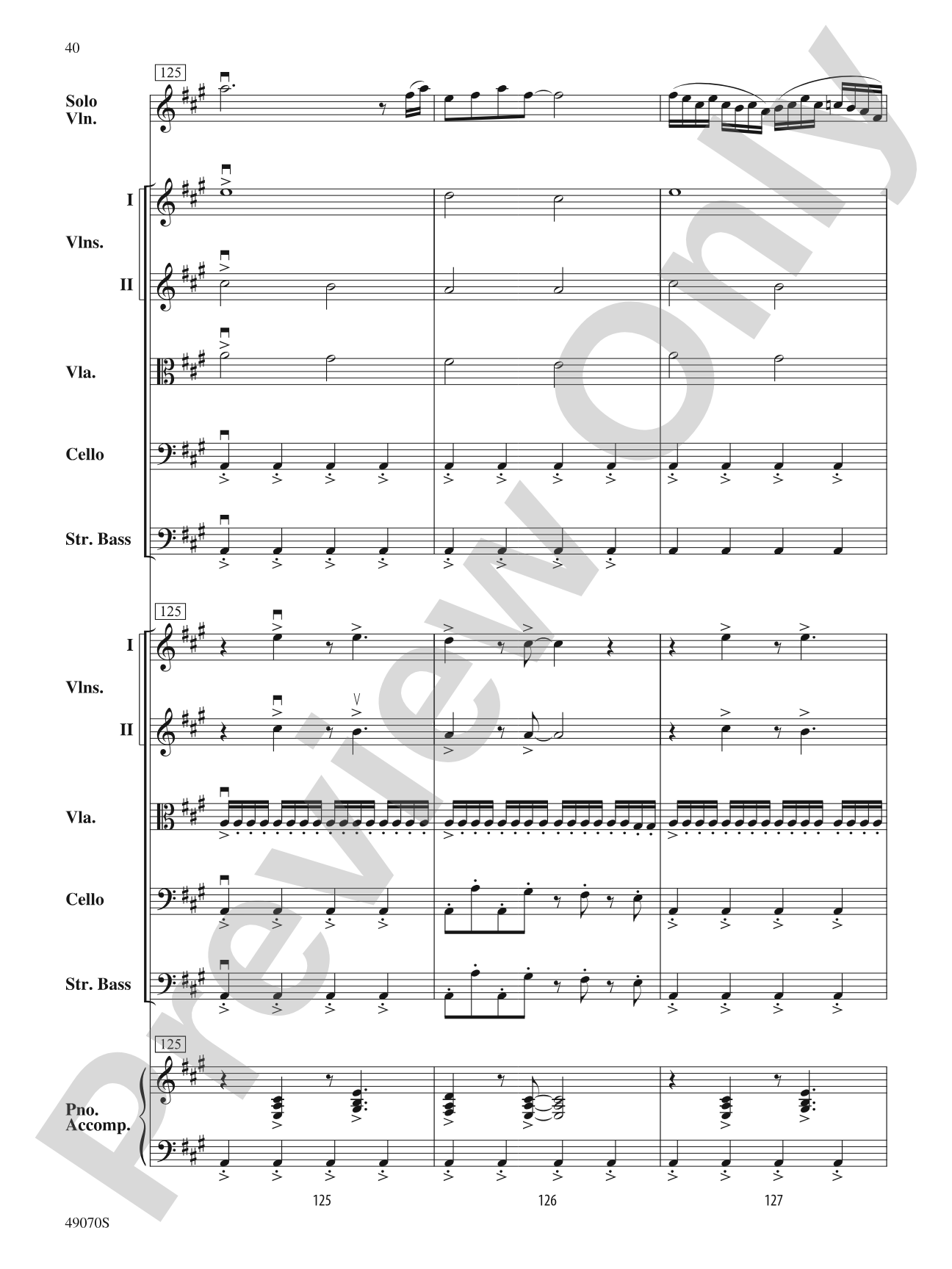 Crazy Train: String Orchestra Conductor Score & Parts