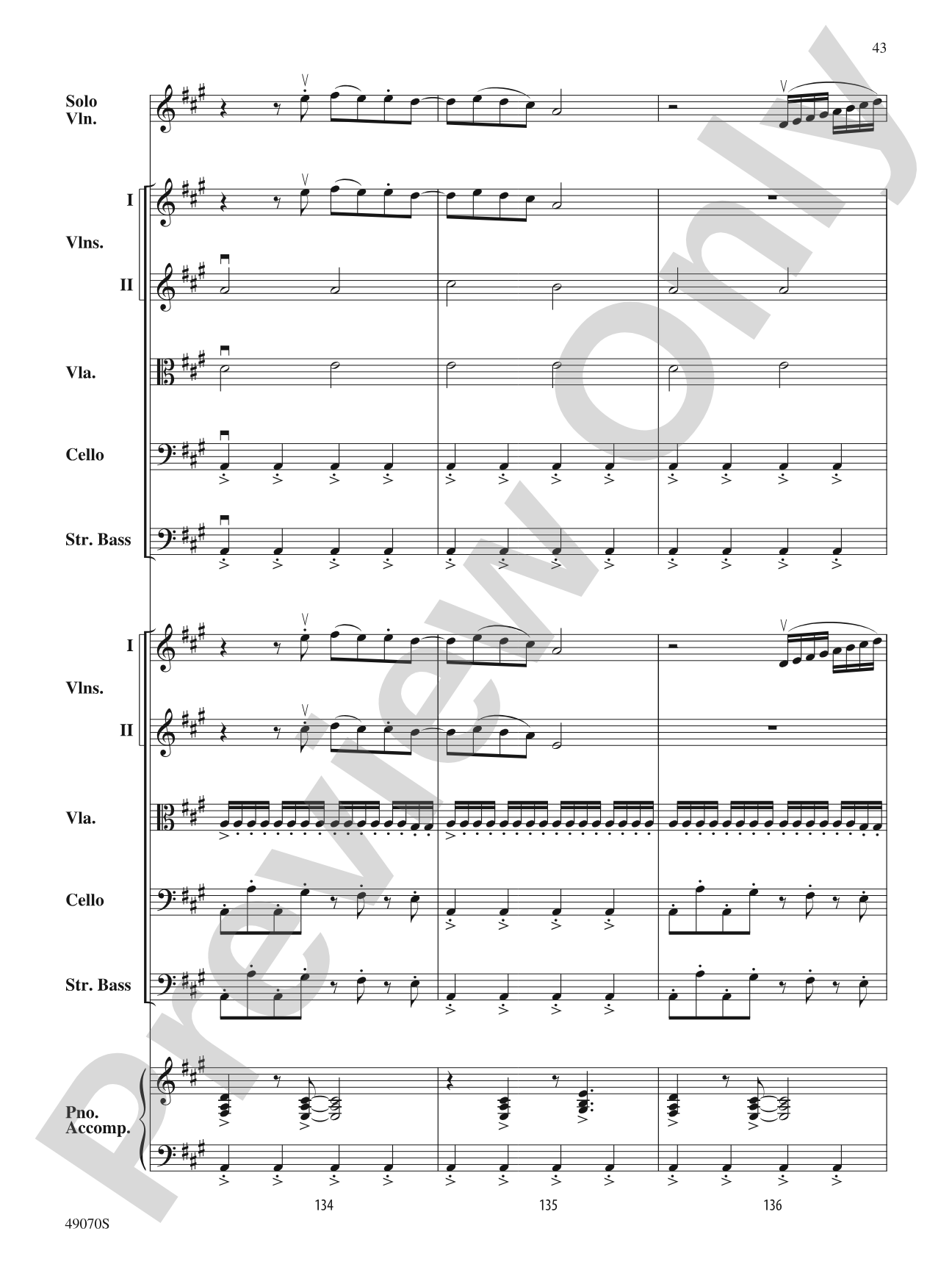 Crazy Train: String Orchestra Conductor Score & Parts