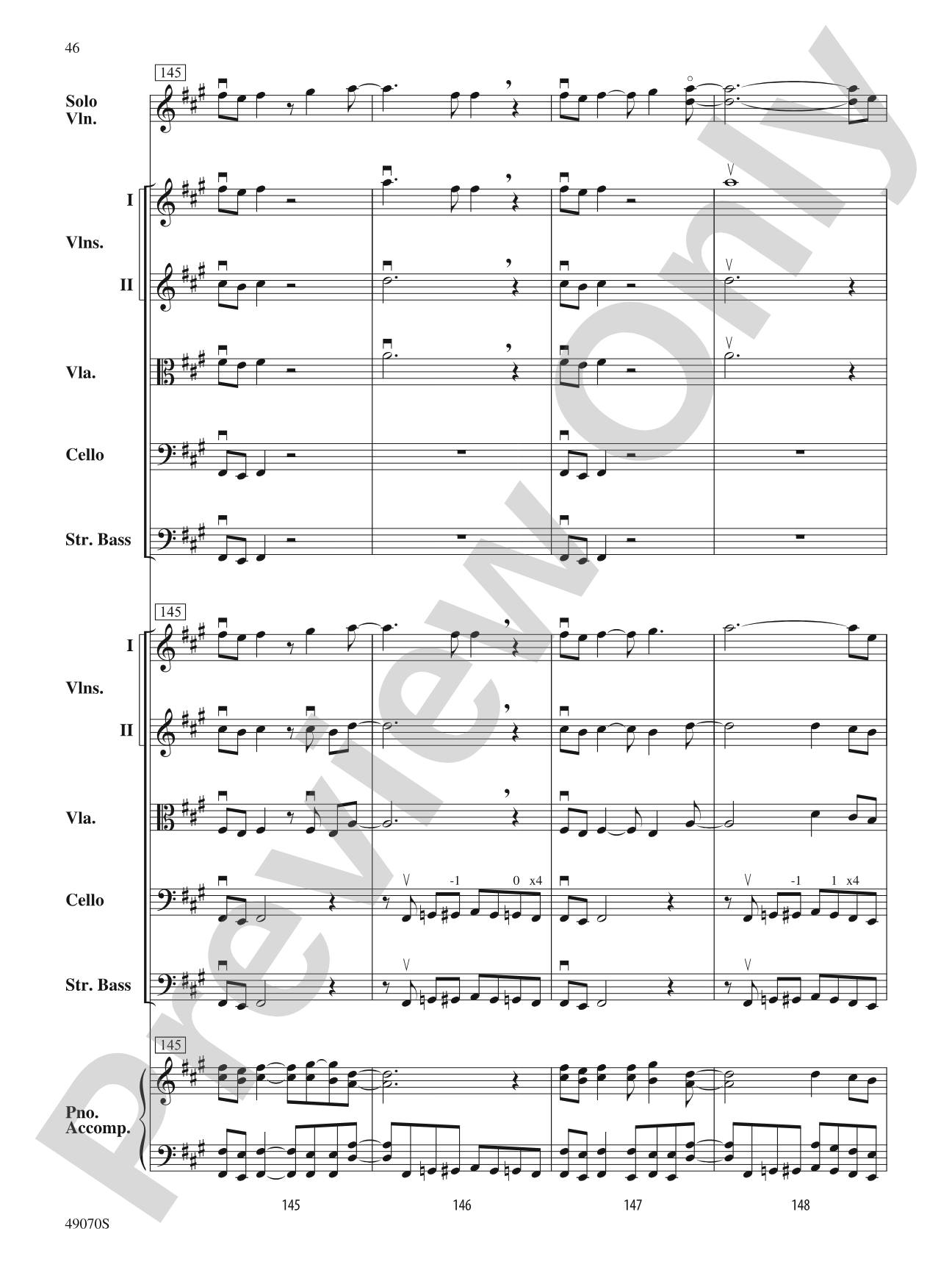 Crazy Train: String Orchestra Conductor Score & Parts