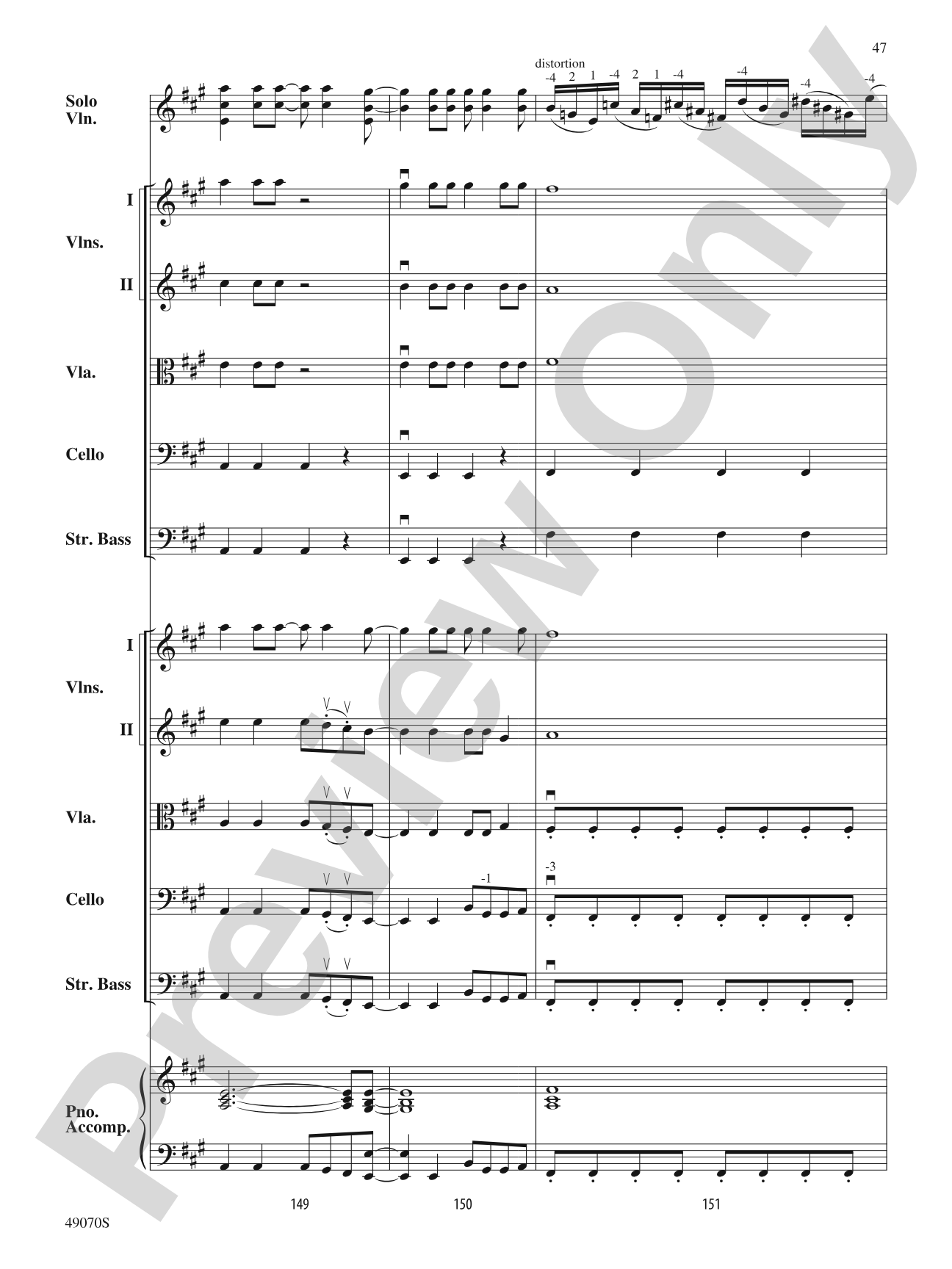 Crazy Train: String Orchestra Conductor Score & Parts