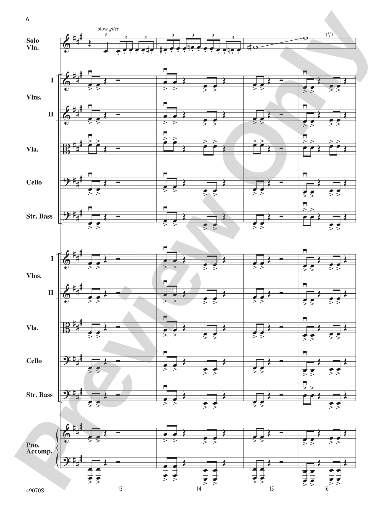 Crazy Train: String Orchestra Conductor Score & Parts