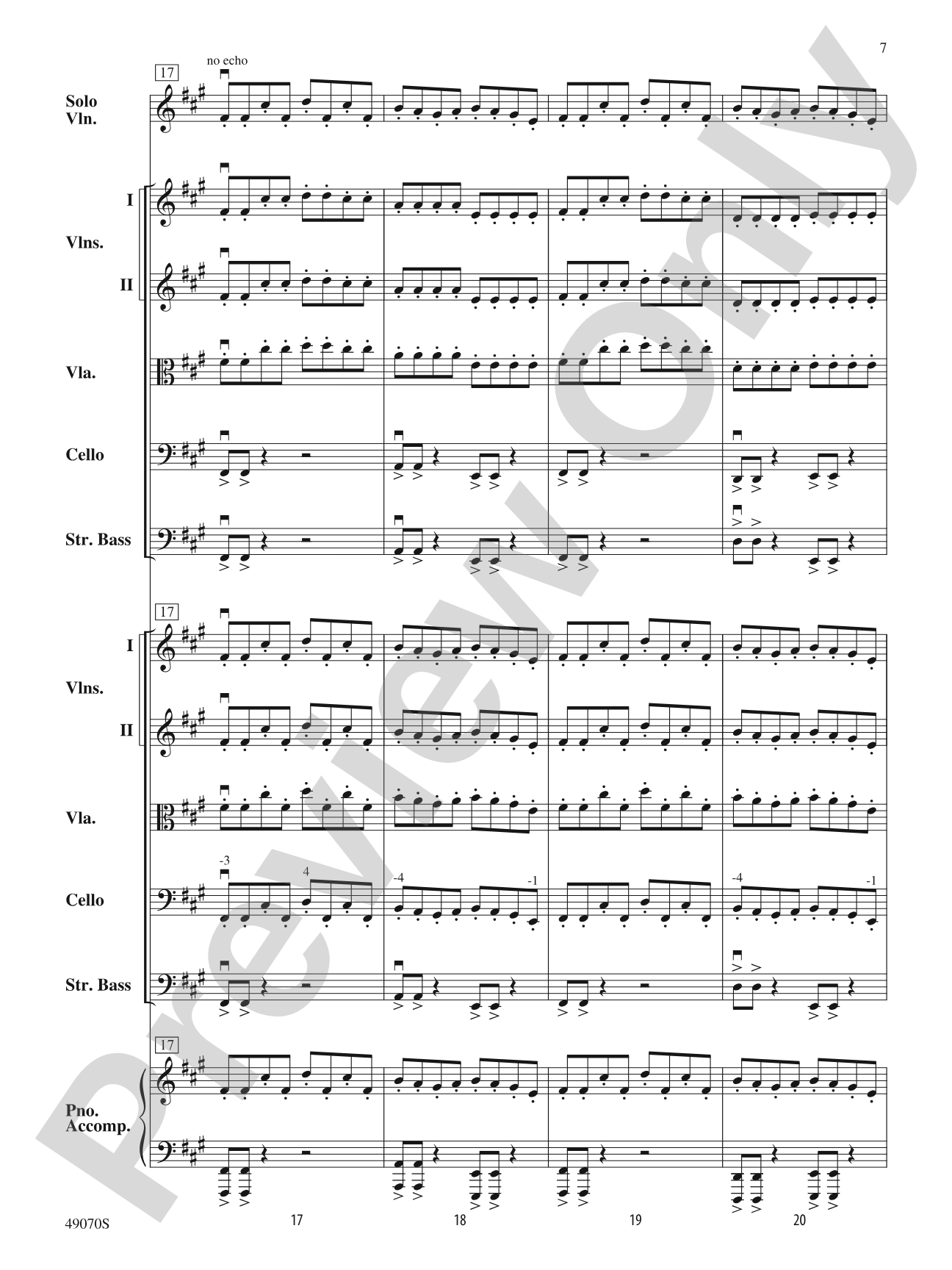 Crazy Train: String Orchestra Conductor Score & Parts
