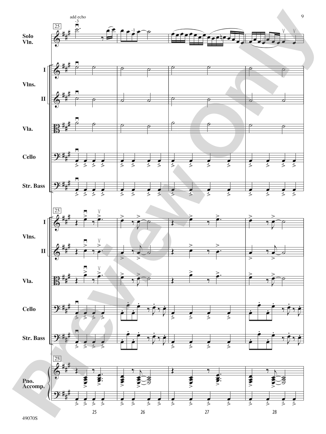 Crazy Train: String Orchestra Conductor Score & Parts