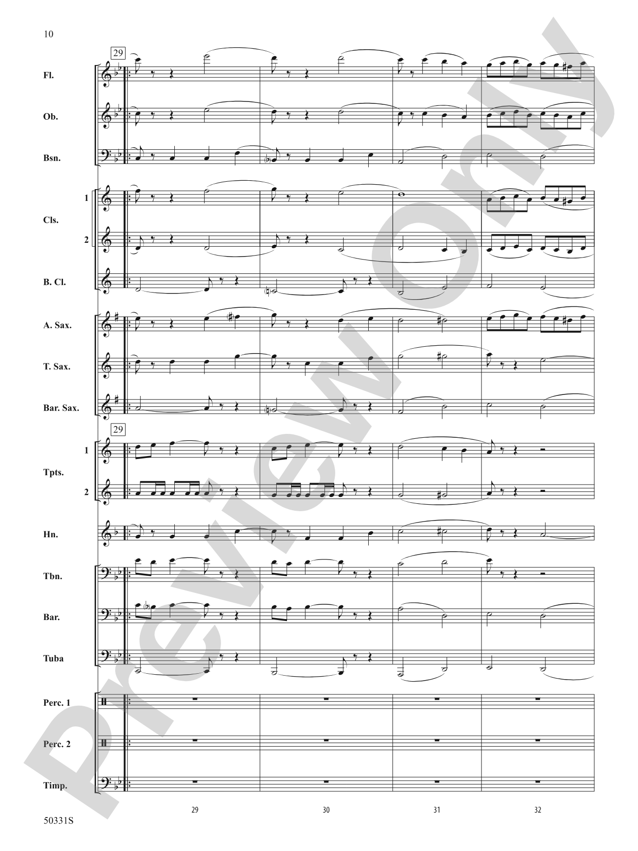 March to Nowhere: Concert Band Conductor Score & Parts