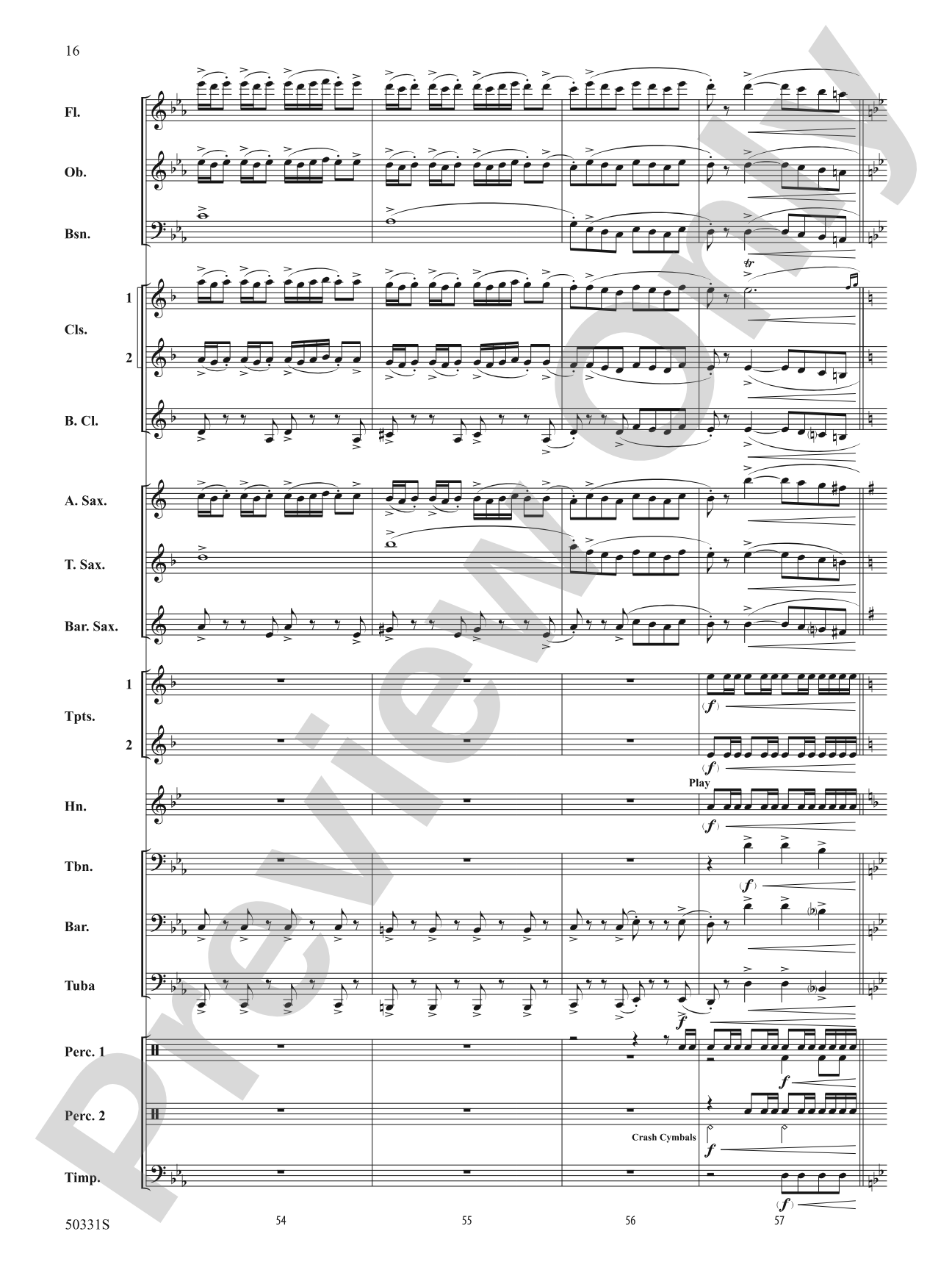 March to Nowhere: Concert Band Conductor Score & Parts
