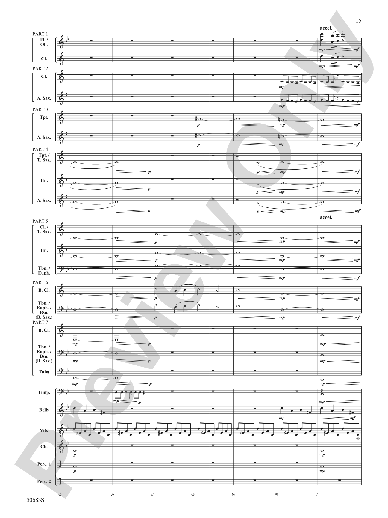 Kyiv, 2022: Concert Band Conductor Score & Parts - ColorFlex version