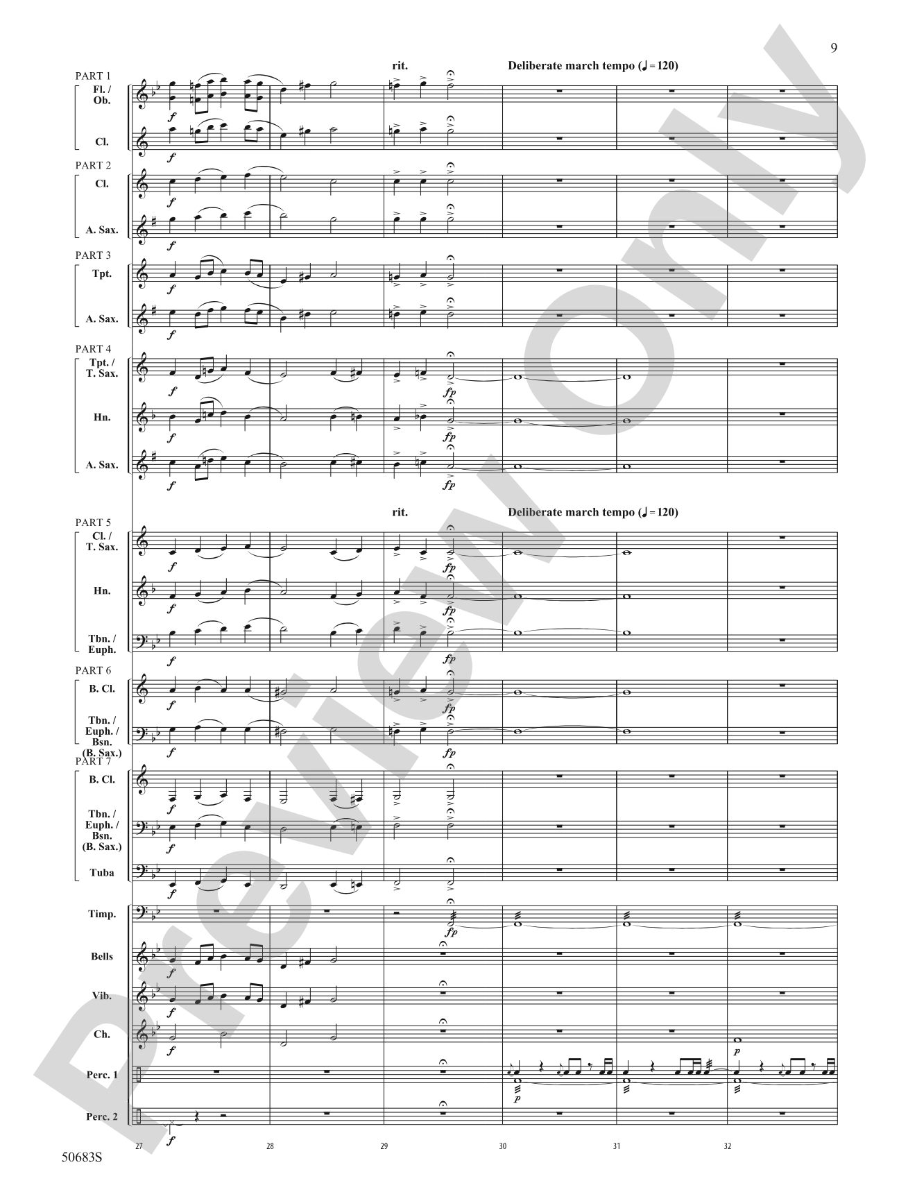 Kyiv, 2022: Concert Band Conductor Score & Parts - ColorFlex version