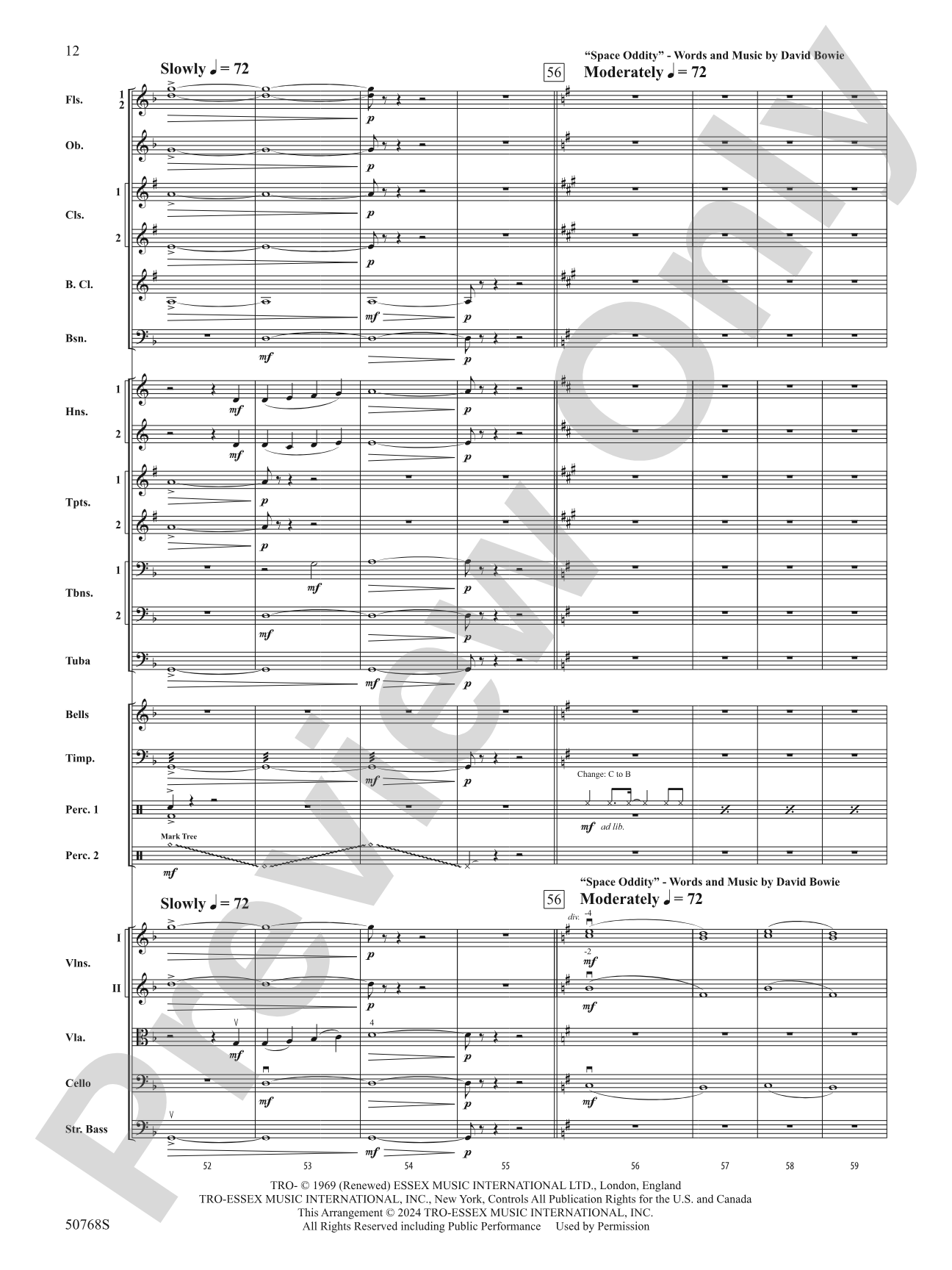 David Bowie: The Hits: Score