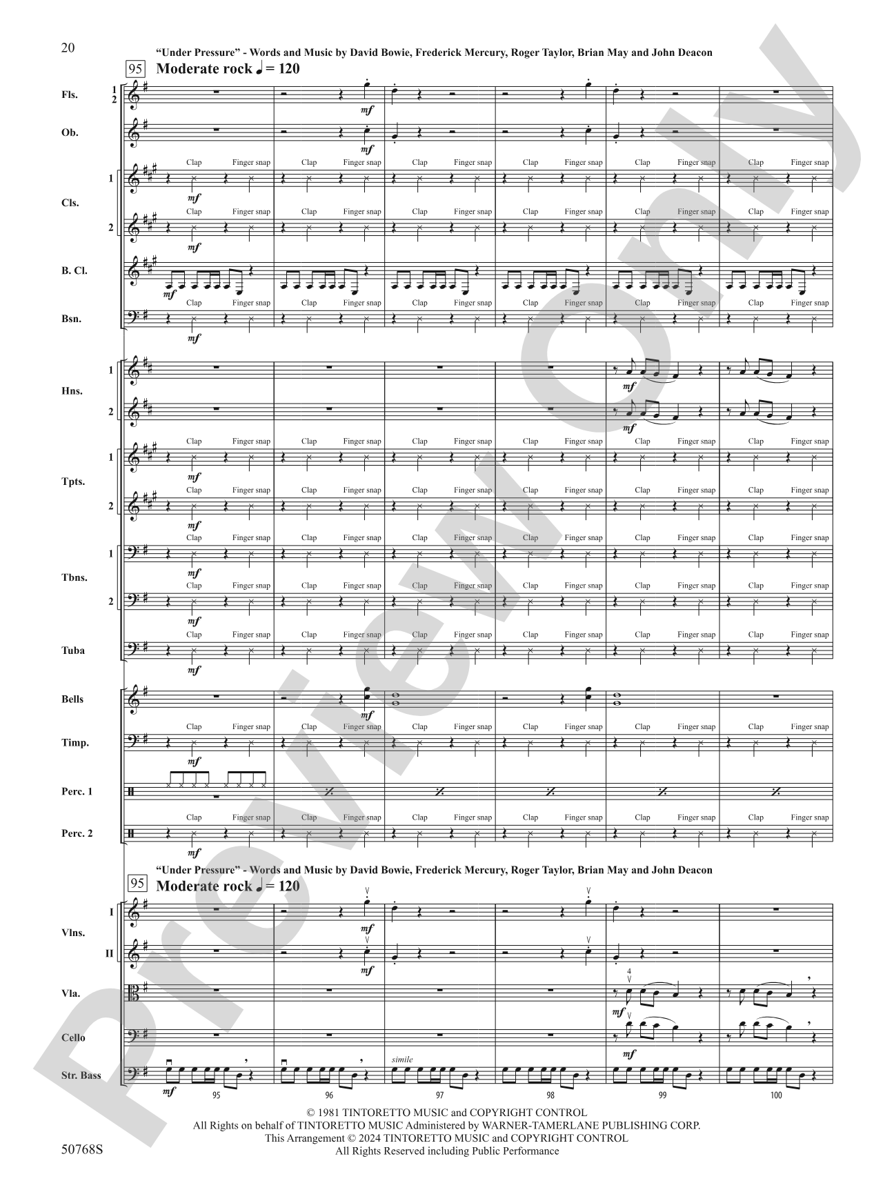 David Bowie: The Hits: Score