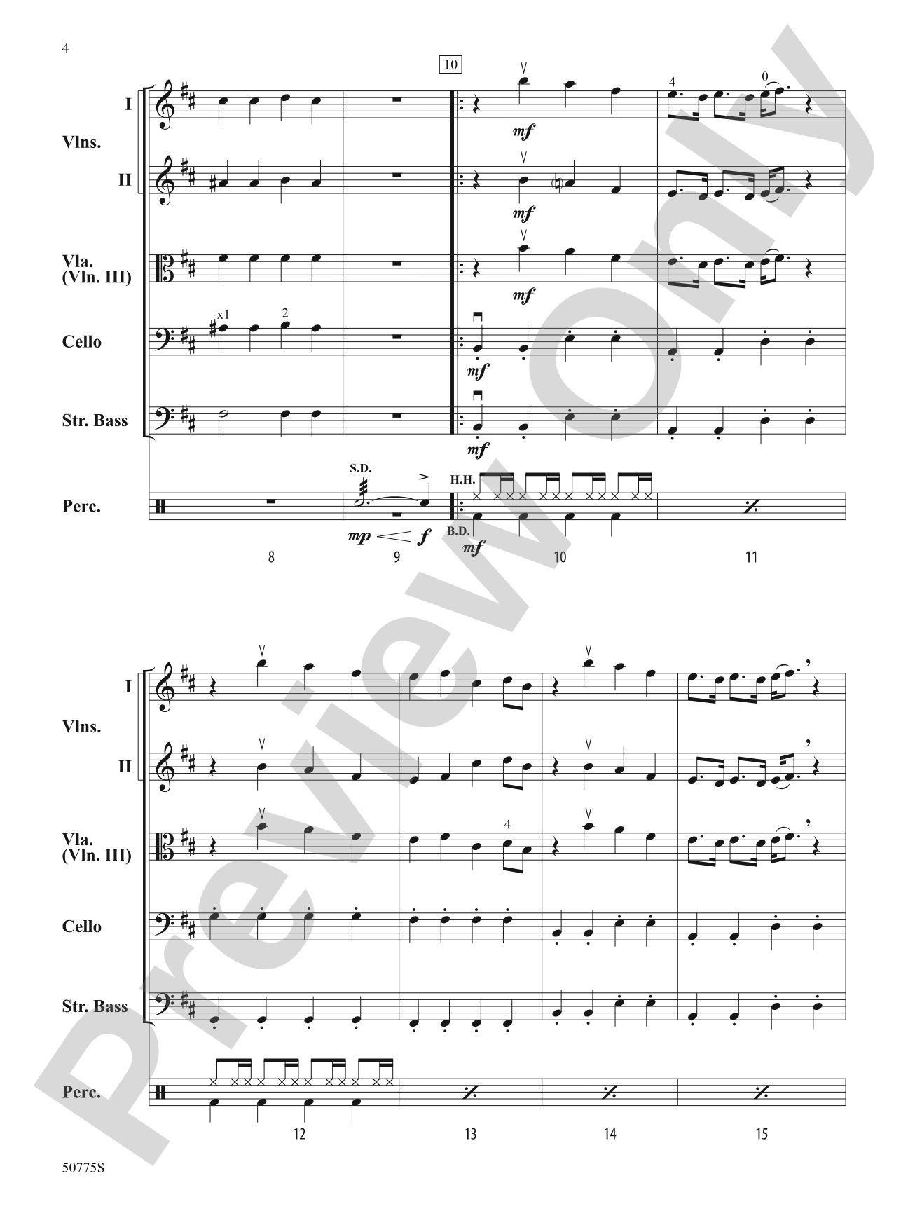 Choose Your Fighter: String Orchestra Conductor Score & Parts