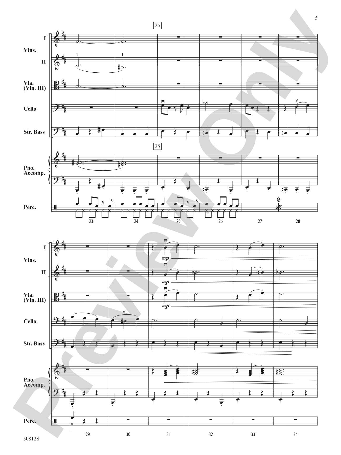 The Chase: String Orchestra Conductor Score & Parts
