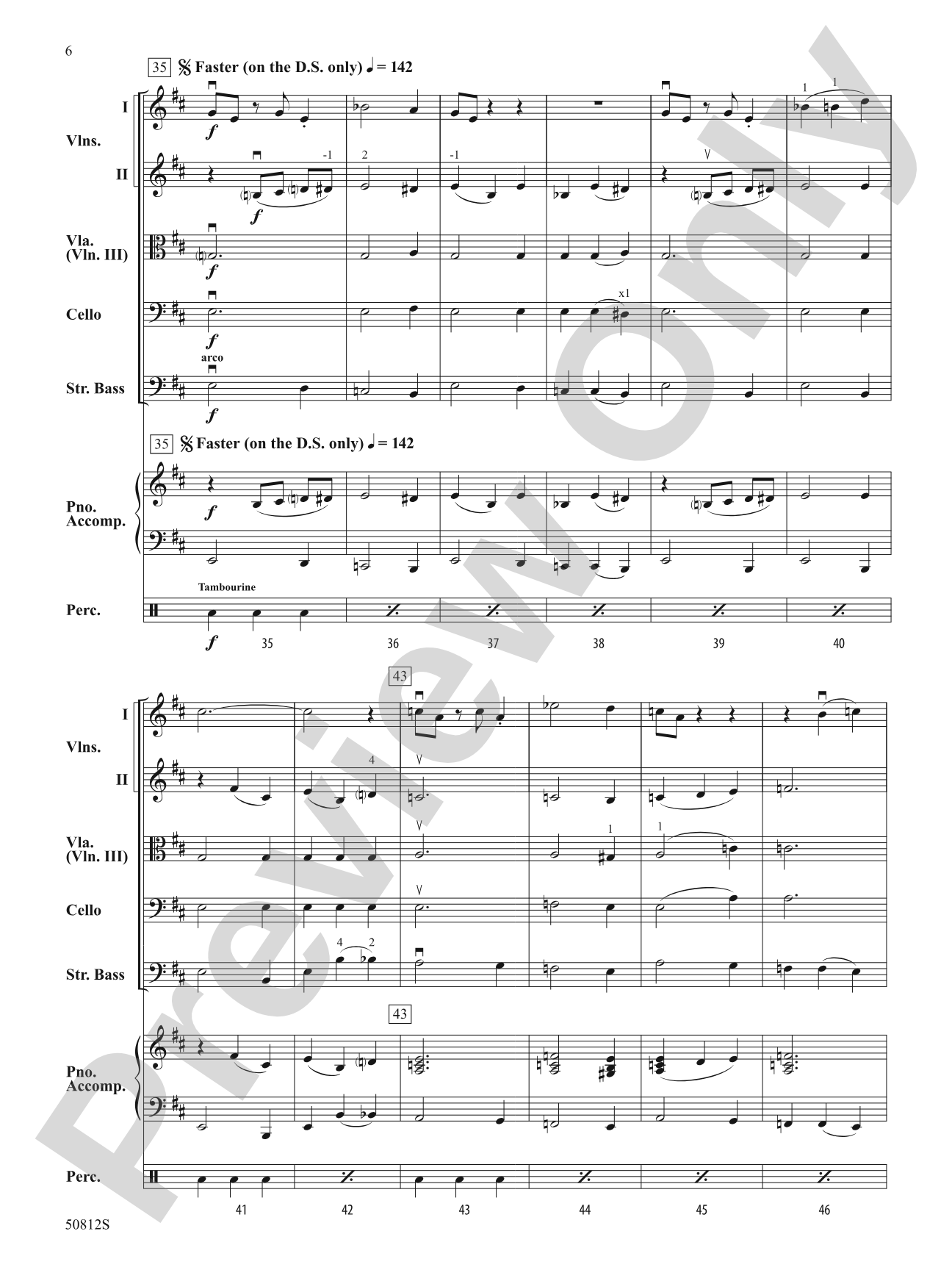 The Chase: String Orchestra Conductor Score & Parts
