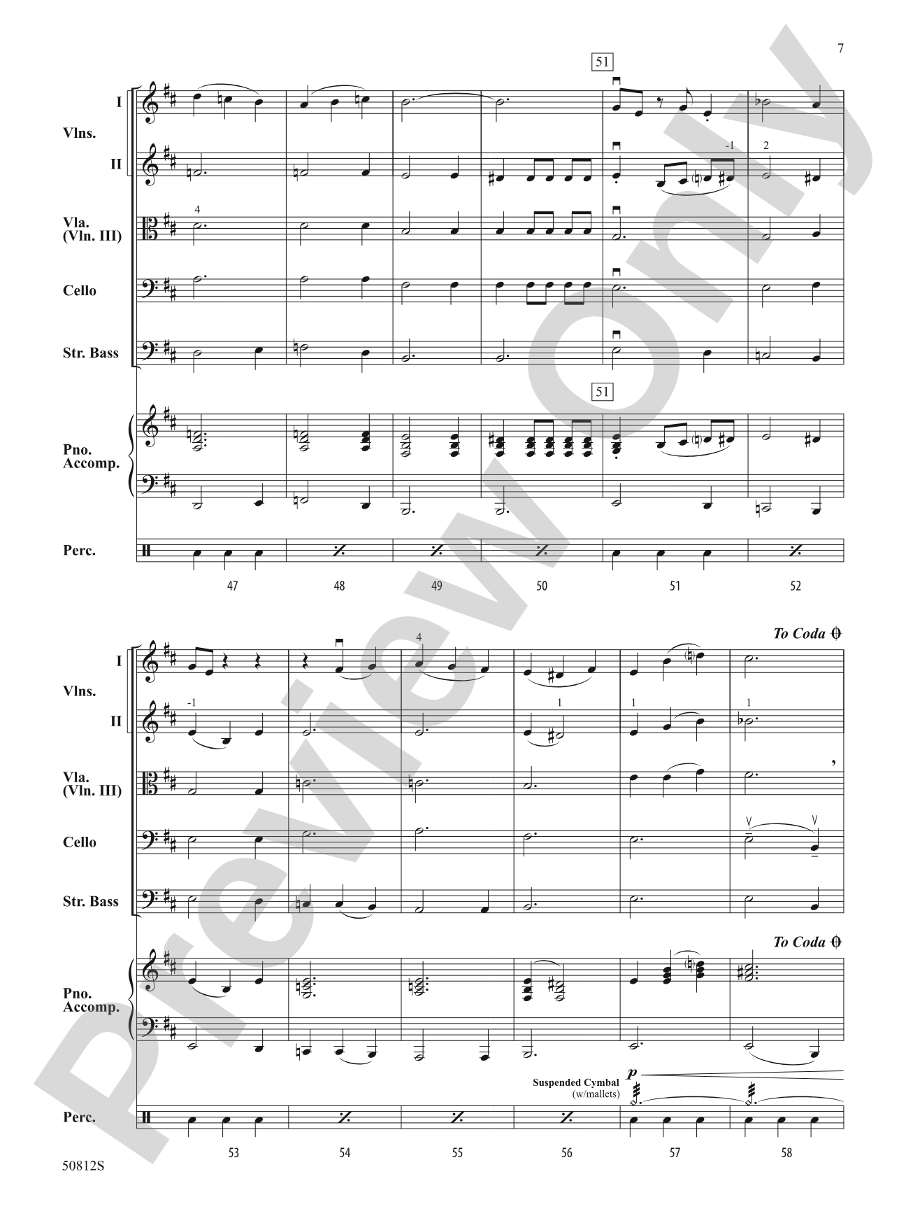 The Chase: String Orchestra Conductor Score & Parts