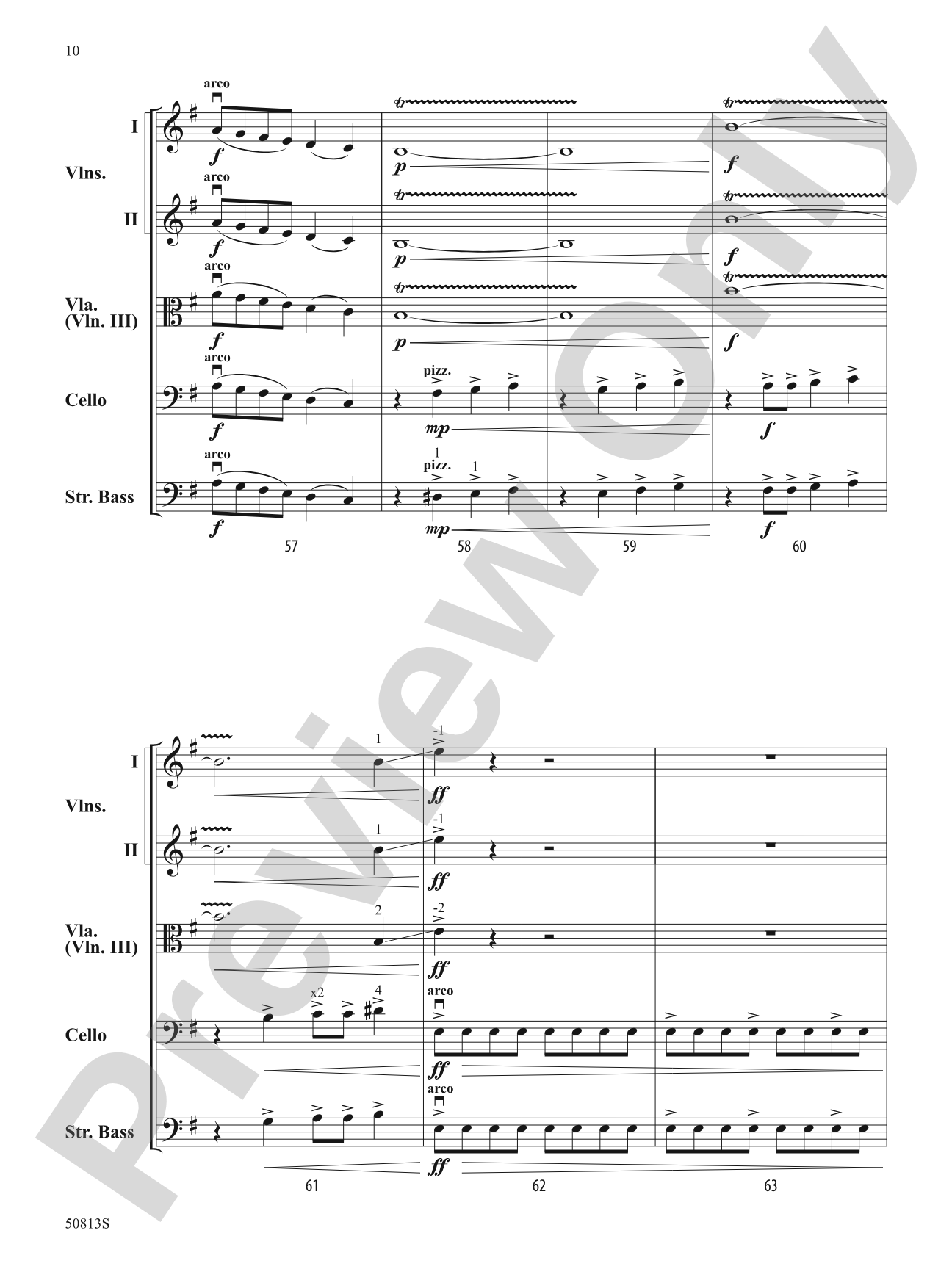 Agent Arco: Licensed to Trill: String Orchestra Conductor Score & Parts