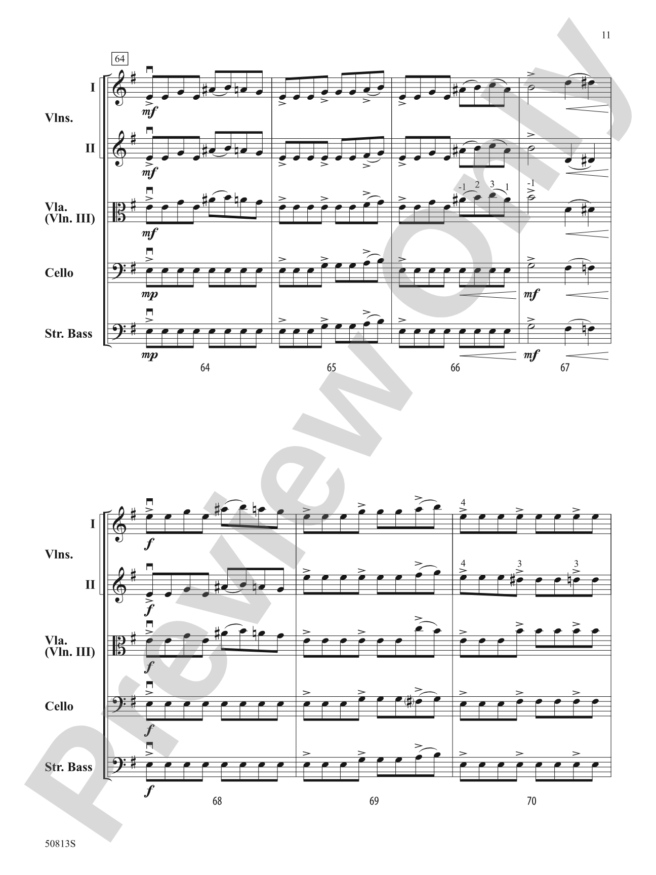 Agent Arco: Licensed to Trill: String Orchestra Conductor Score & Parts