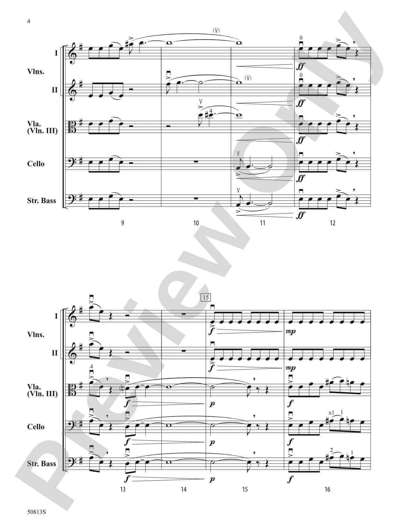 Agent Arco: Licensed to Trill: String Orchestra Conductor Score & Parts