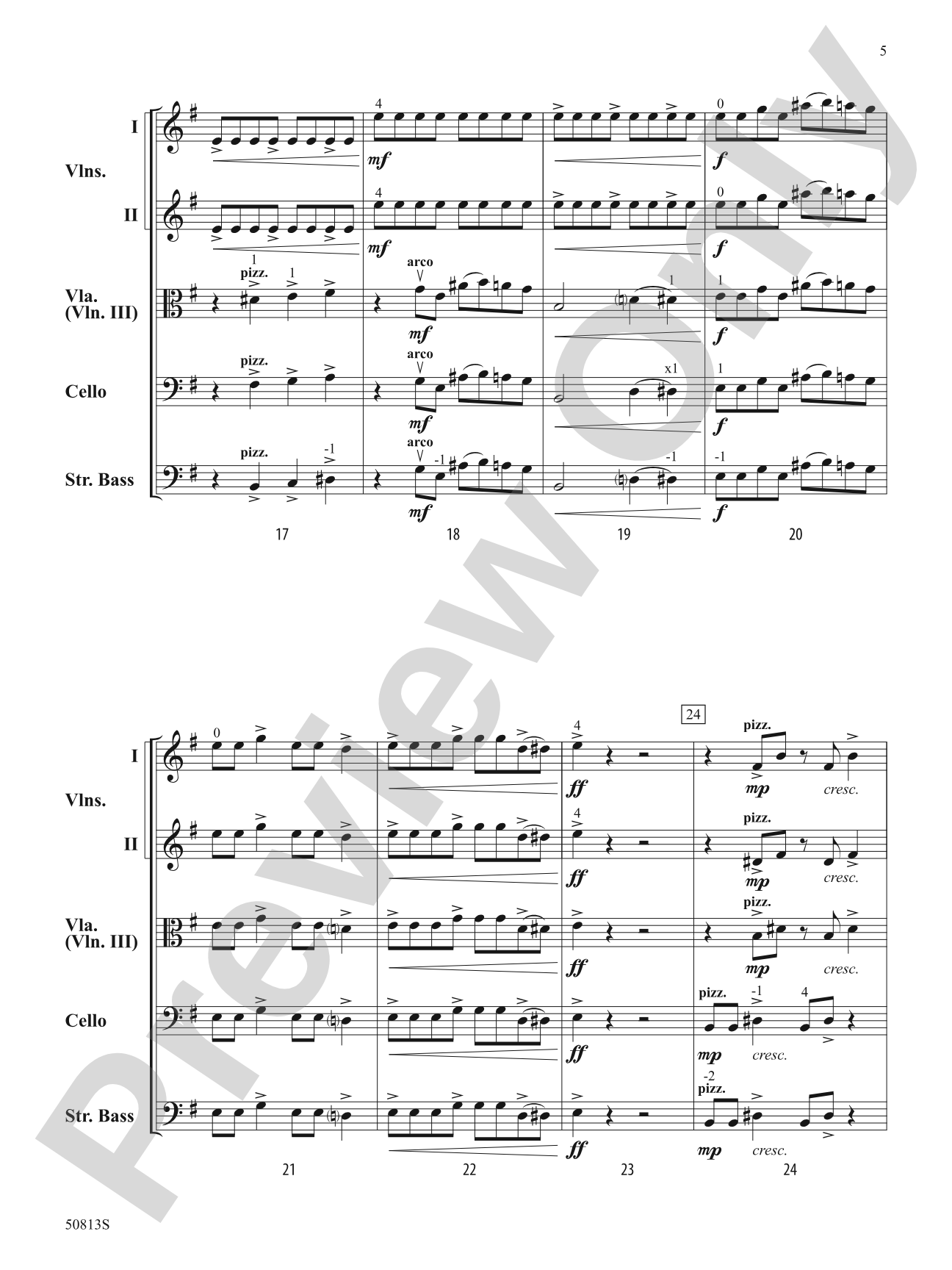 Agent Arco: Licensed to Trill: String Orchestra Conductor Score & Parts