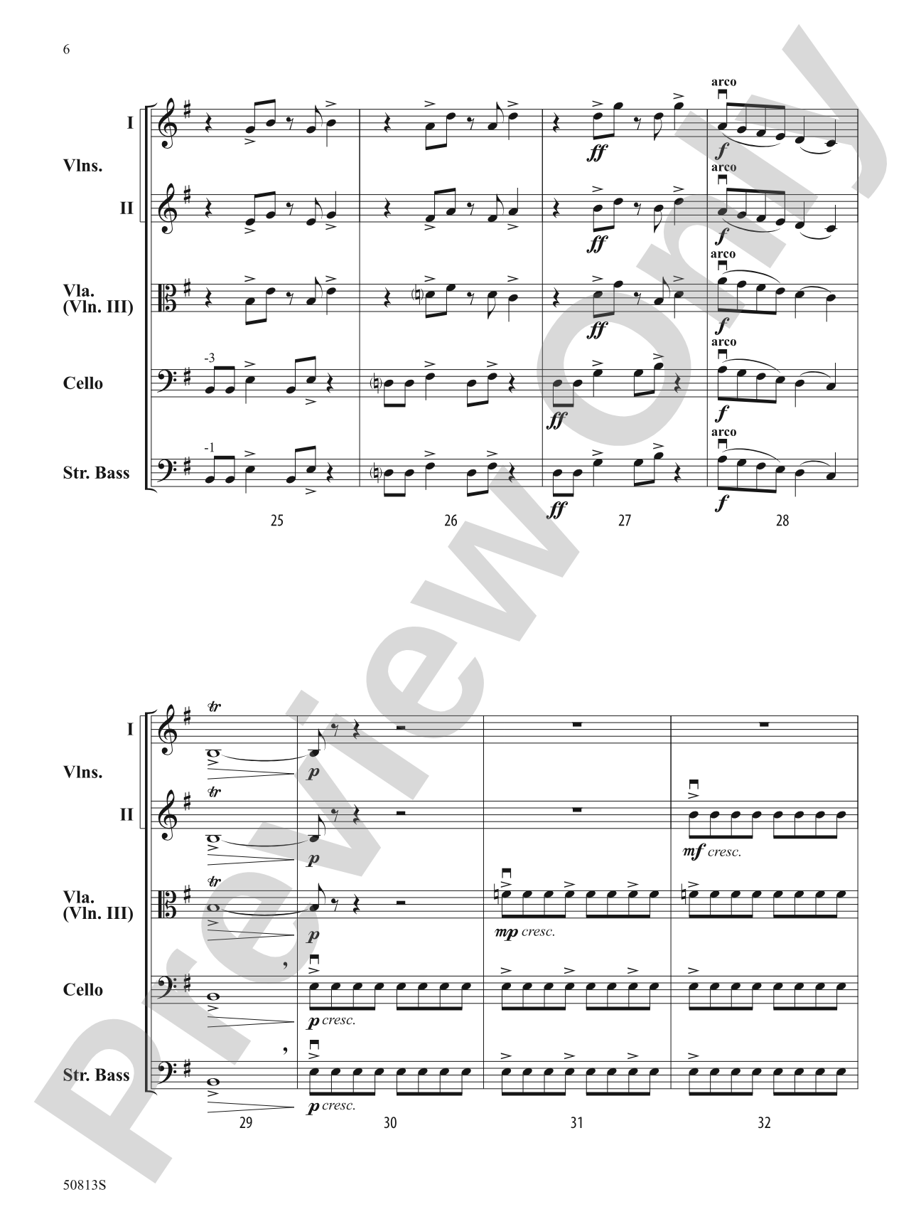 Agent Arco: Licensed to Trill: String Orchestra Conductor Score & Parts