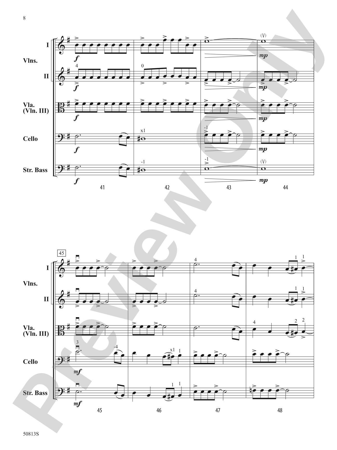 Agent Arco: Licensed to Trill: String Orchestra Conductor Score & Parts