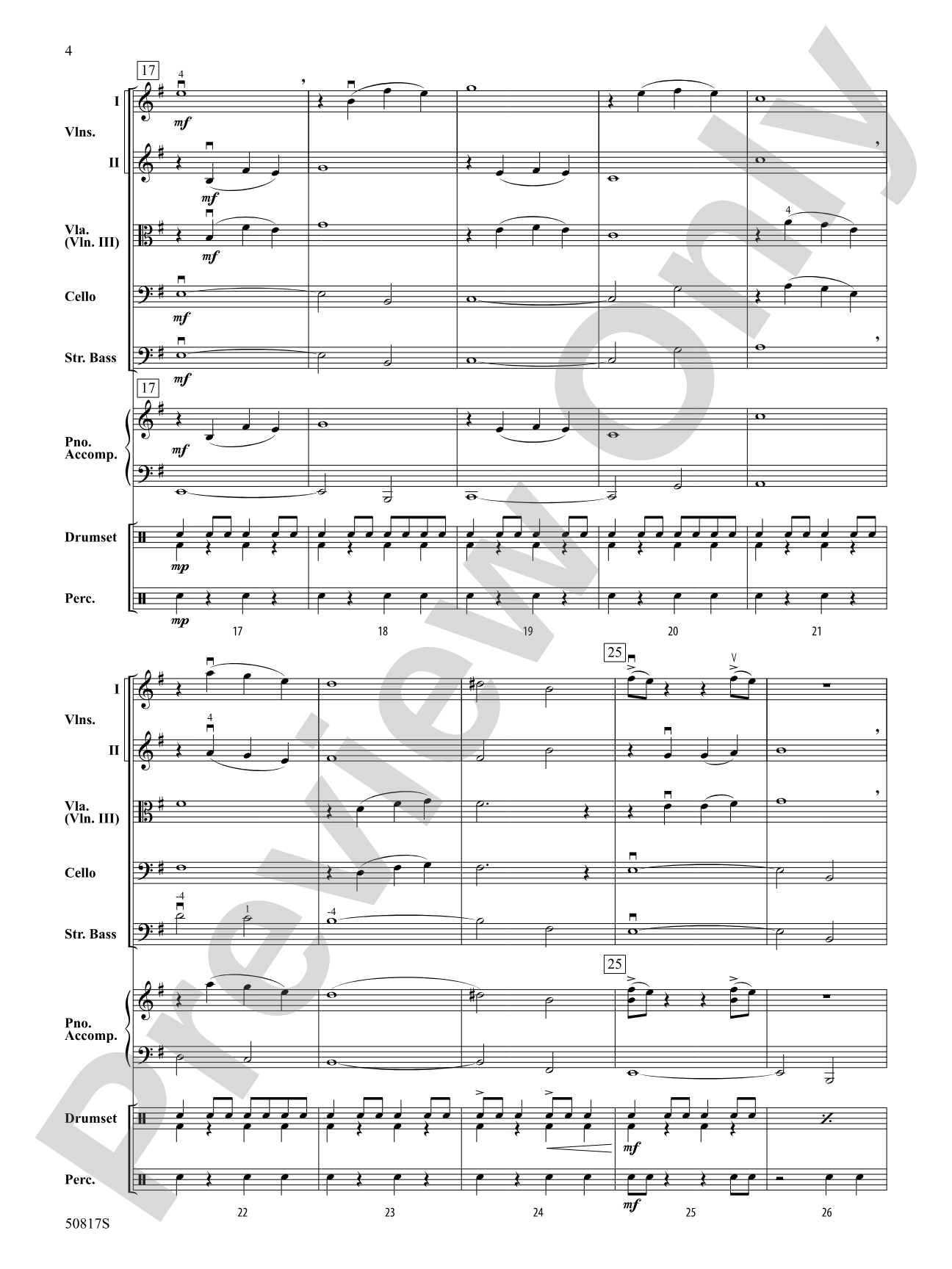 Ritmático: String Orchestra Conductor Score & Parts