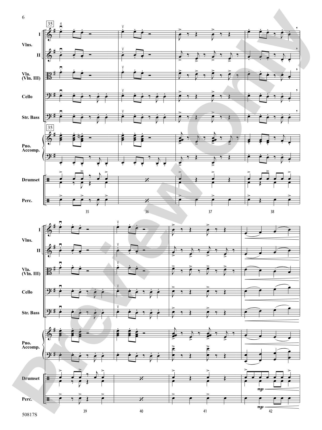 Ritmático: String Orchestra Conductor Score & Parts