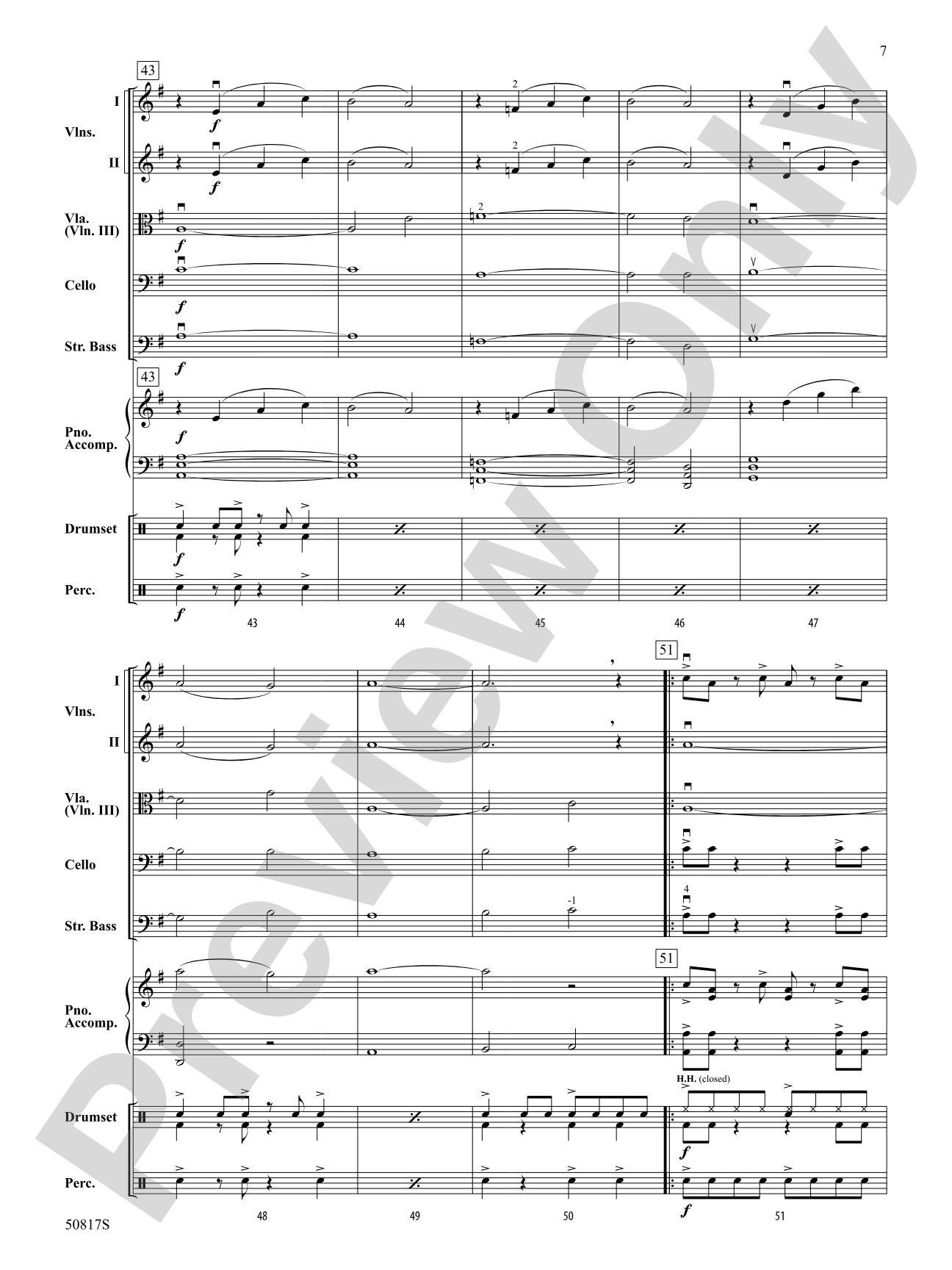 Ritmático: String Orchestra Conductor Score & Parts