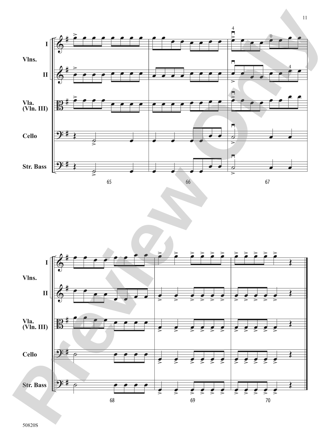 Chasing Dreams: String Orchestra Conductor Score & Parts