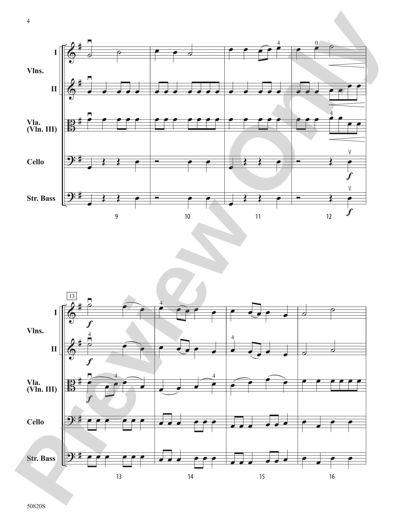 Chasing Dreams: String Orchestra Conductor Score & Parts