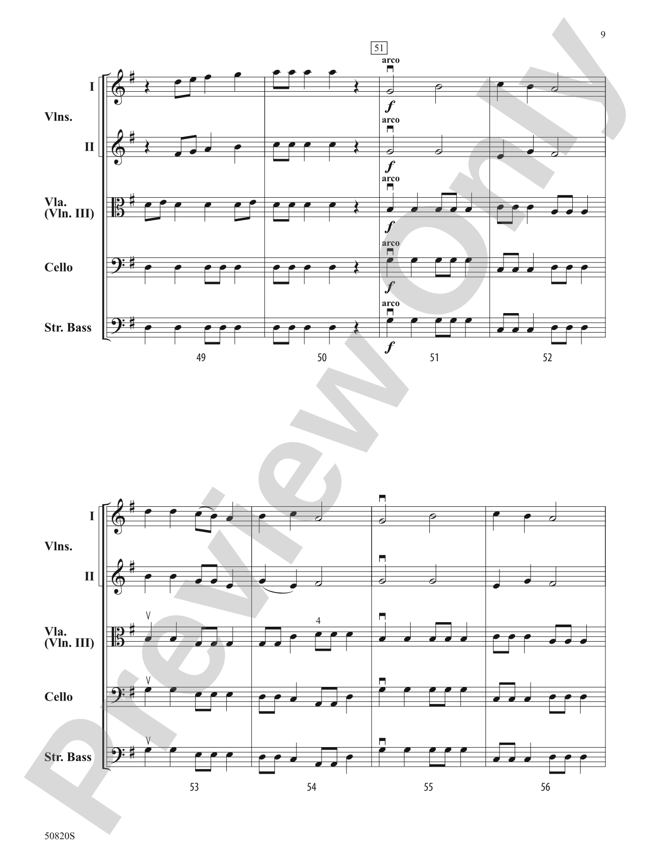 Chasing Dreams: String Orchestra Conductor Score & Parts