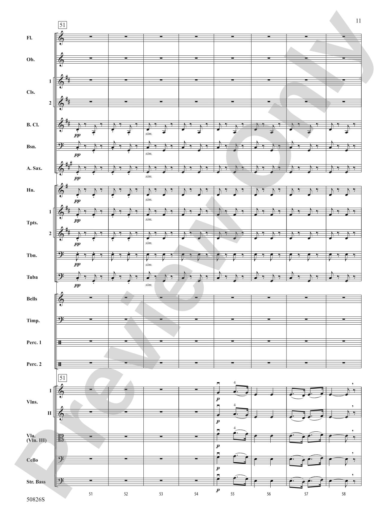 Overture from Carmen: Score