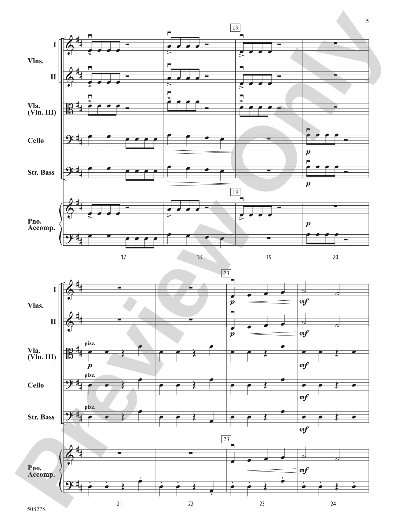 Flight of the Dynamic Drone: String Orchestra Conductor Score & Parts