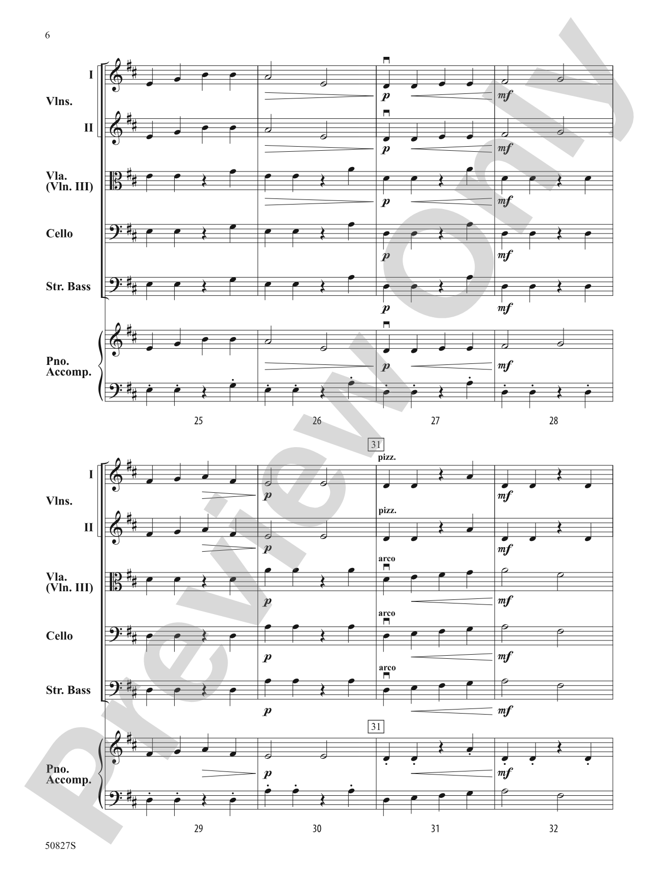 Flight of the Dynamic Drone: String Orchestra Conductor Score & Parts