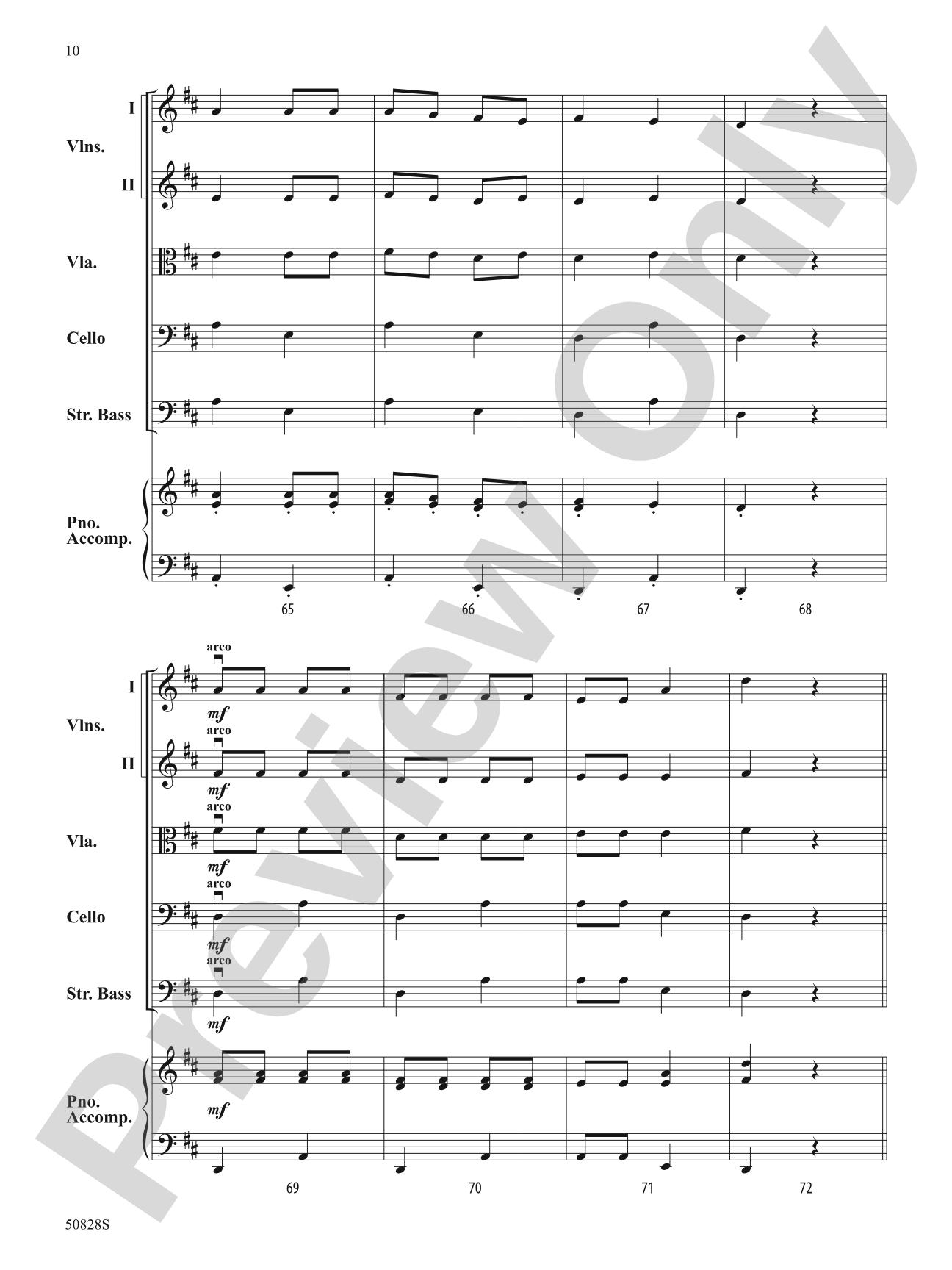Songs of Mexico: String Orchestra Conductor Score & Parts