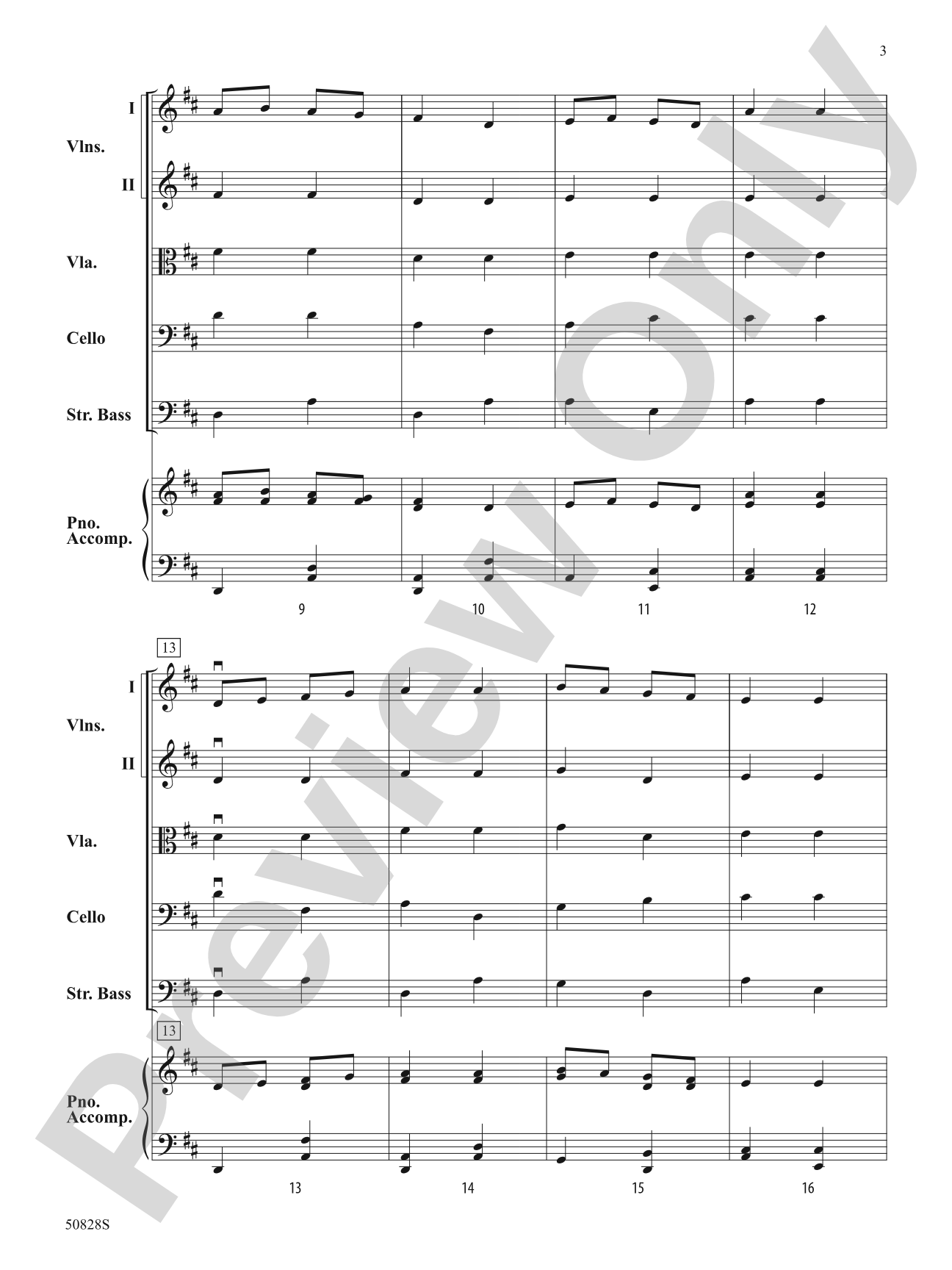 Songs of Mexico: String Orchestra Conductor Score & Parts