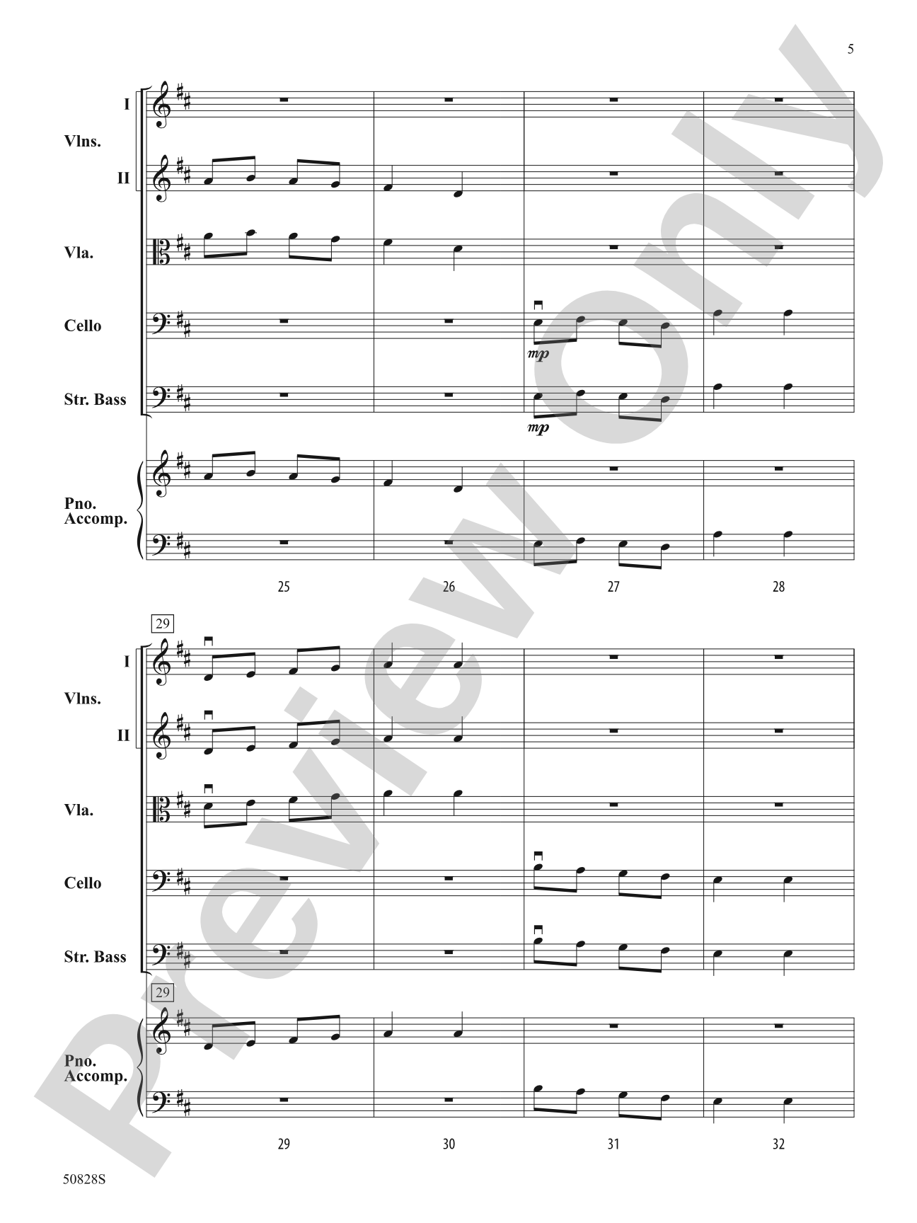 Songs of Mexico: String Orchestra Conductor Score & Parts
