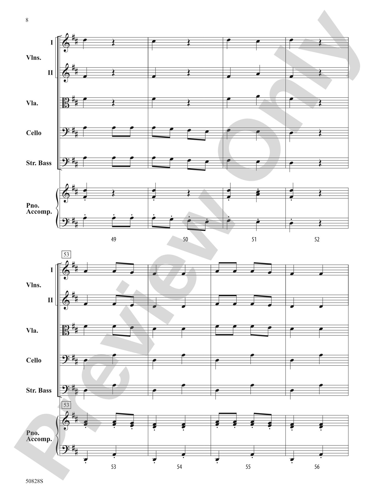 Songs of Mexico: String Orchestra Conductor Score & Parts