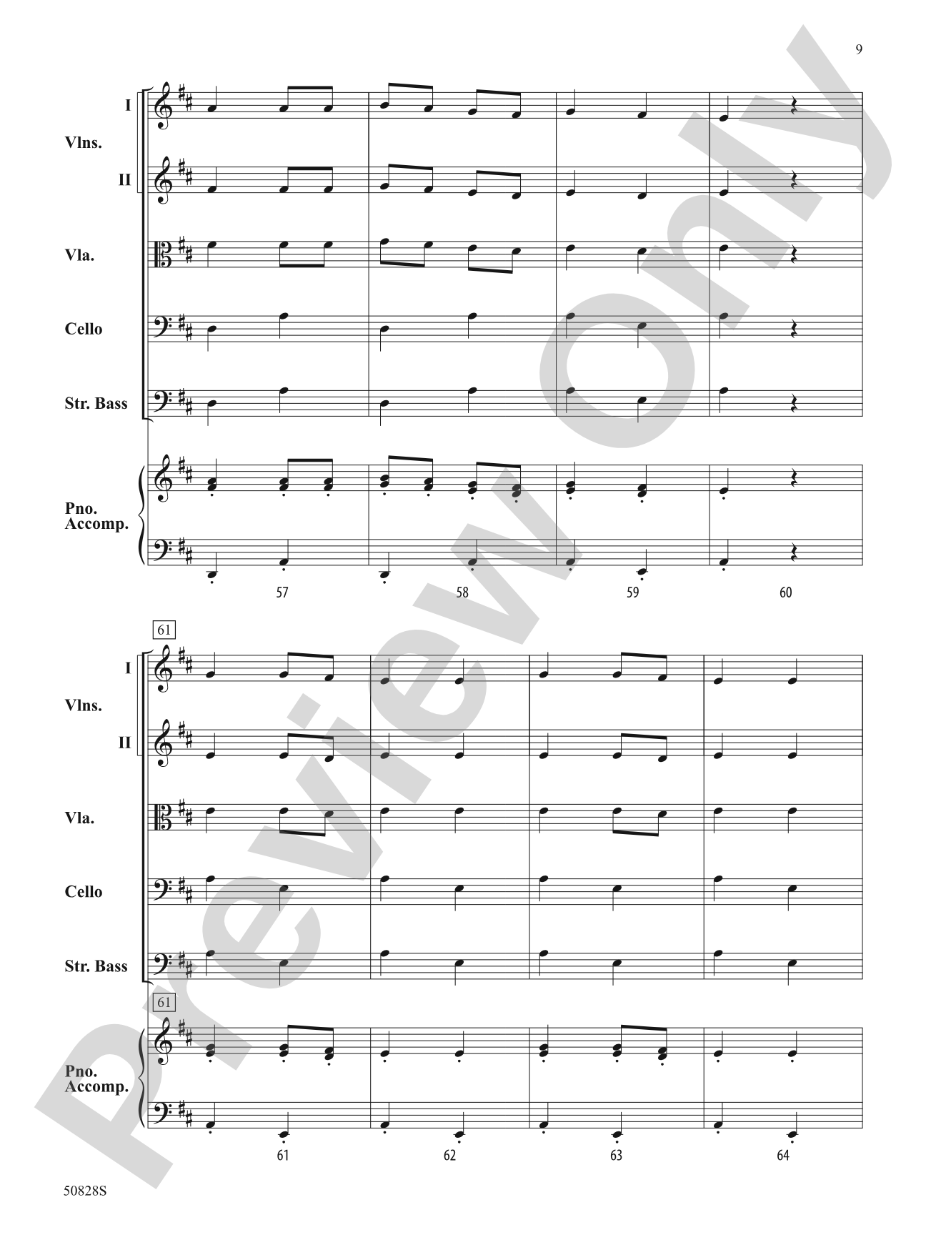 Songs of Mexico: String Orchestra Conductor Score & Parts