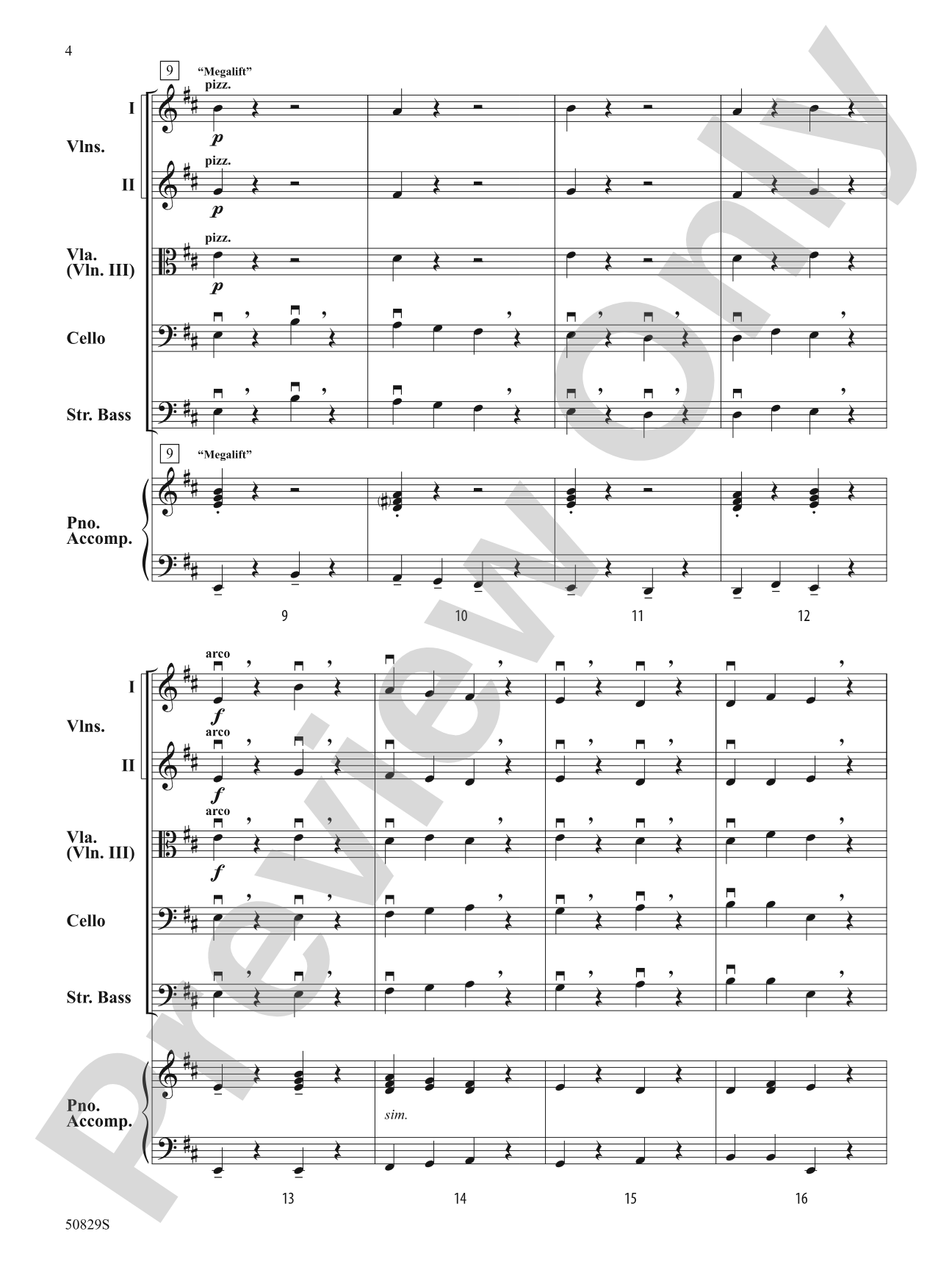 Rise of the Bow-bots: String Orchestra Conductor Score & Parts