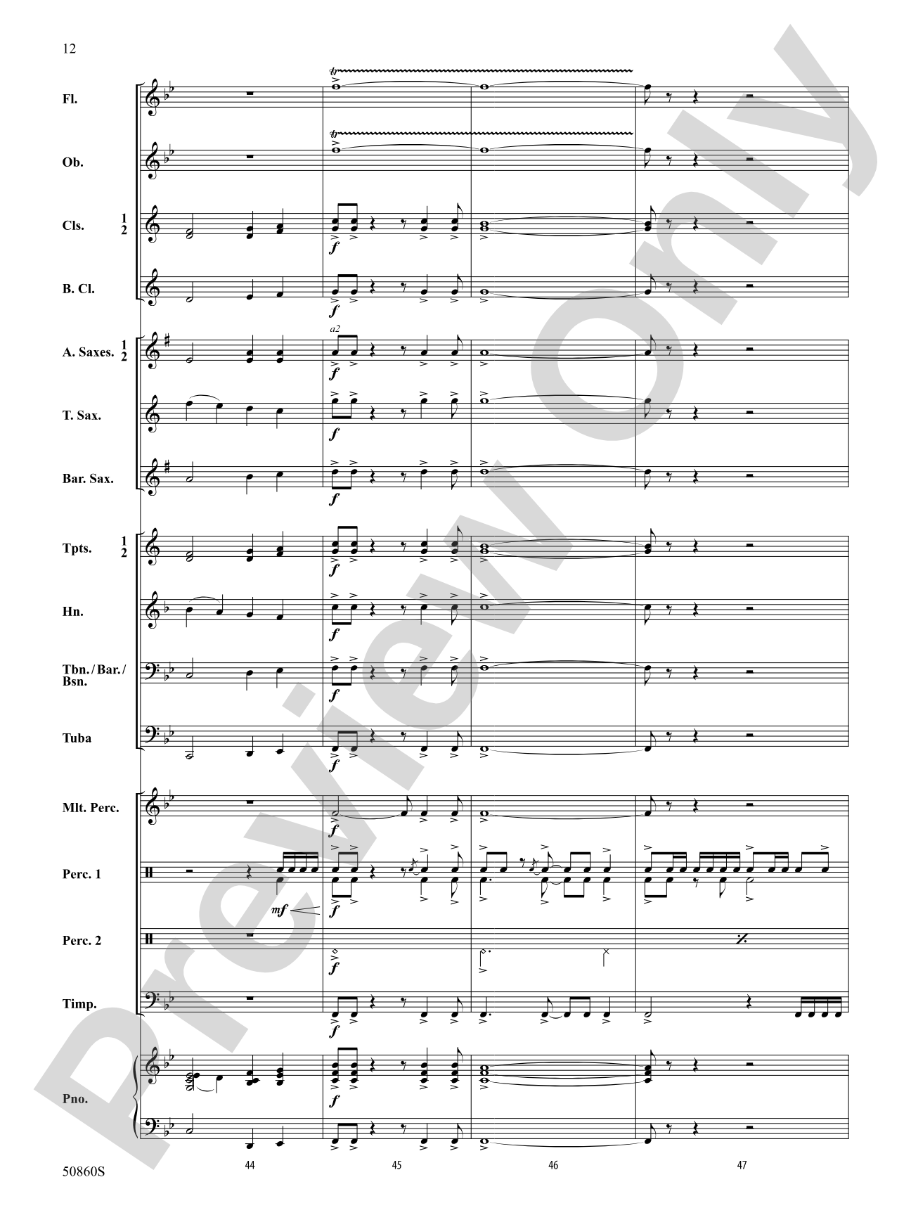 Adventus: Concert Band Conductor Score & Parts
