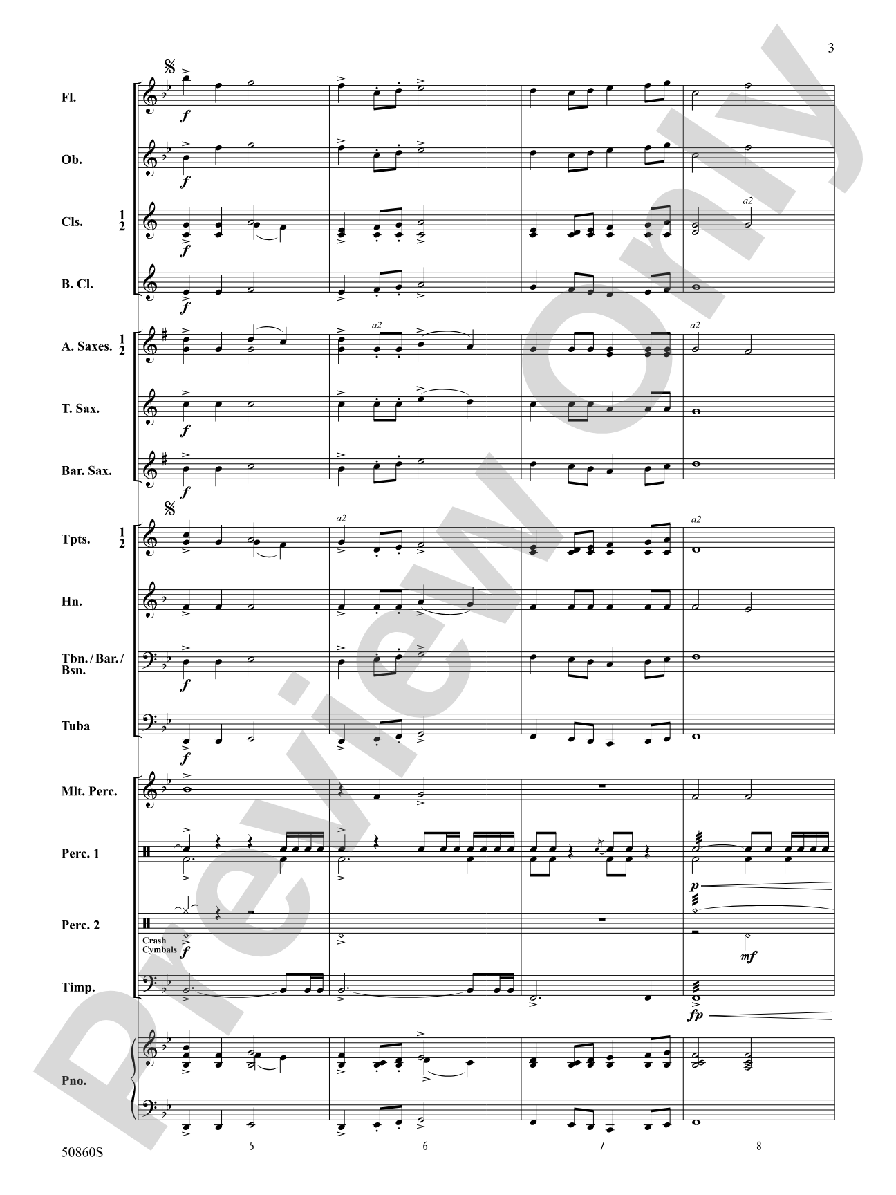 Adventus: Concert Band Conductor Score & Parts