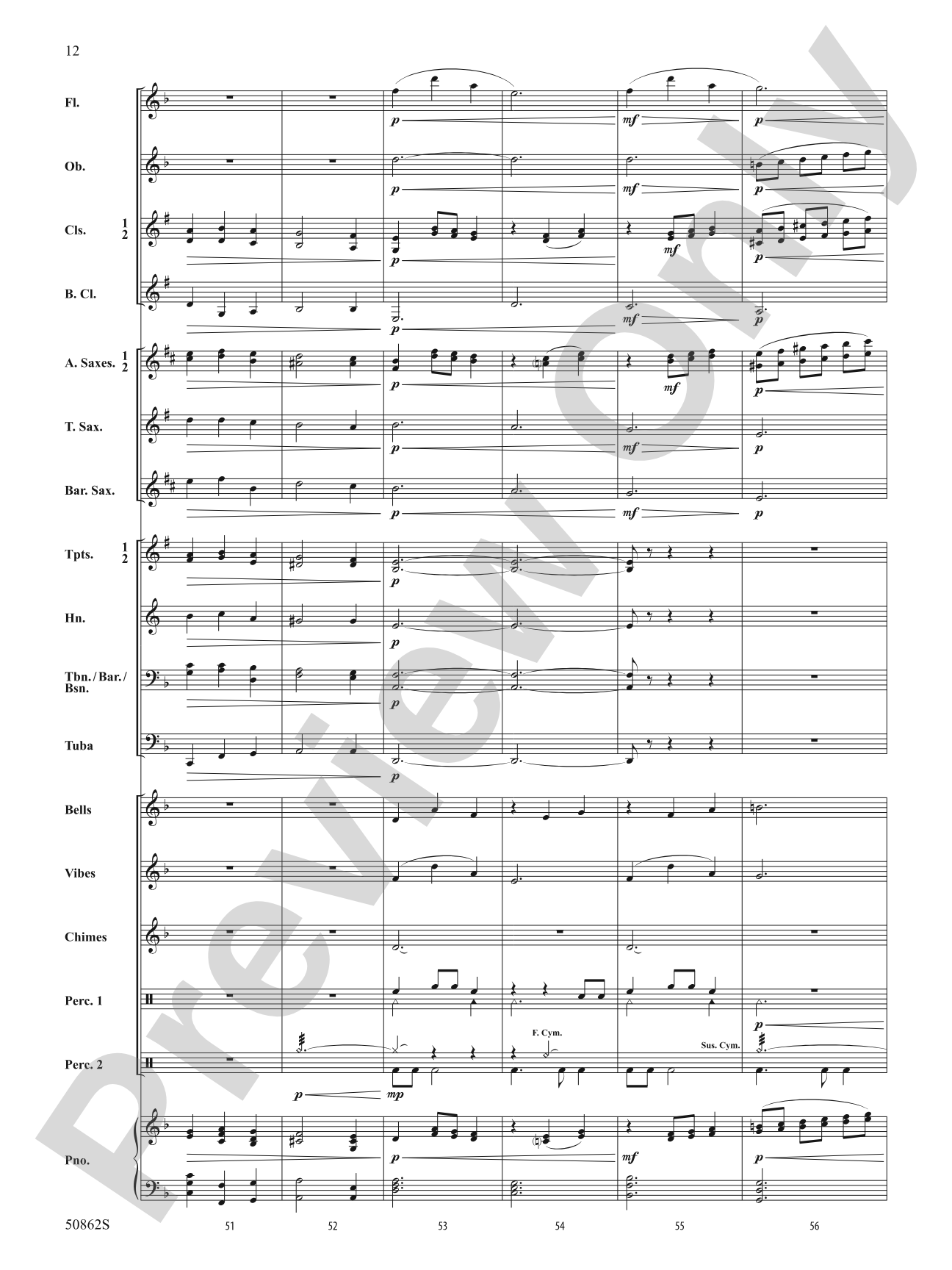 Quest of the Magi: Concert Band Conductor Score & Parts