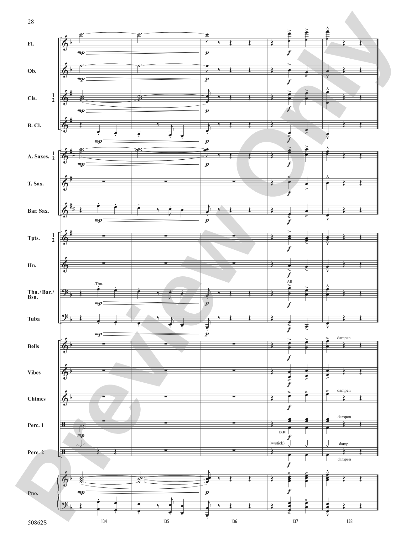 Quest of the Magi: Concert Band Conductor Score & Parts