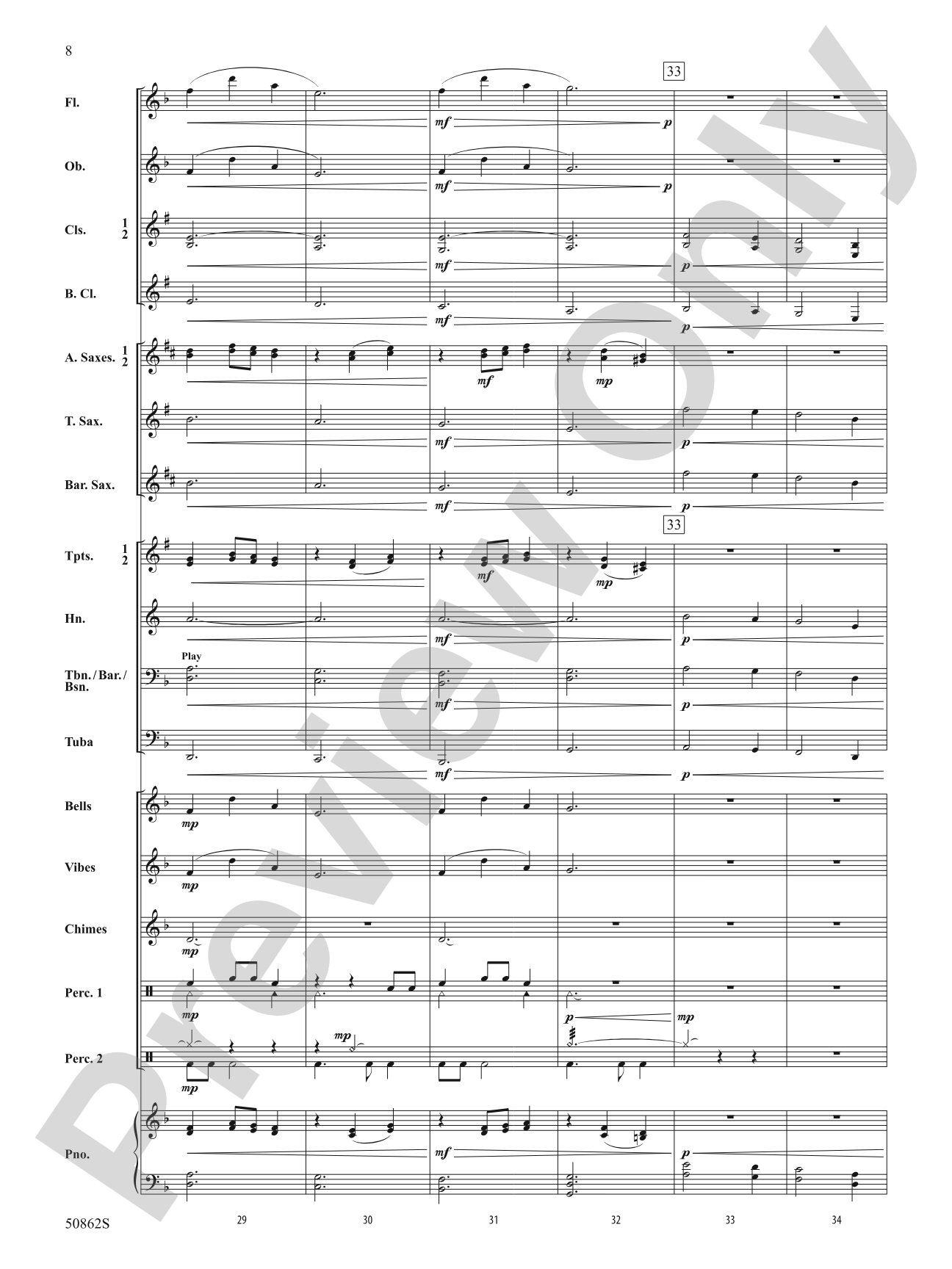 Quest of the Magi: Concert Band Conductor Score & Parts