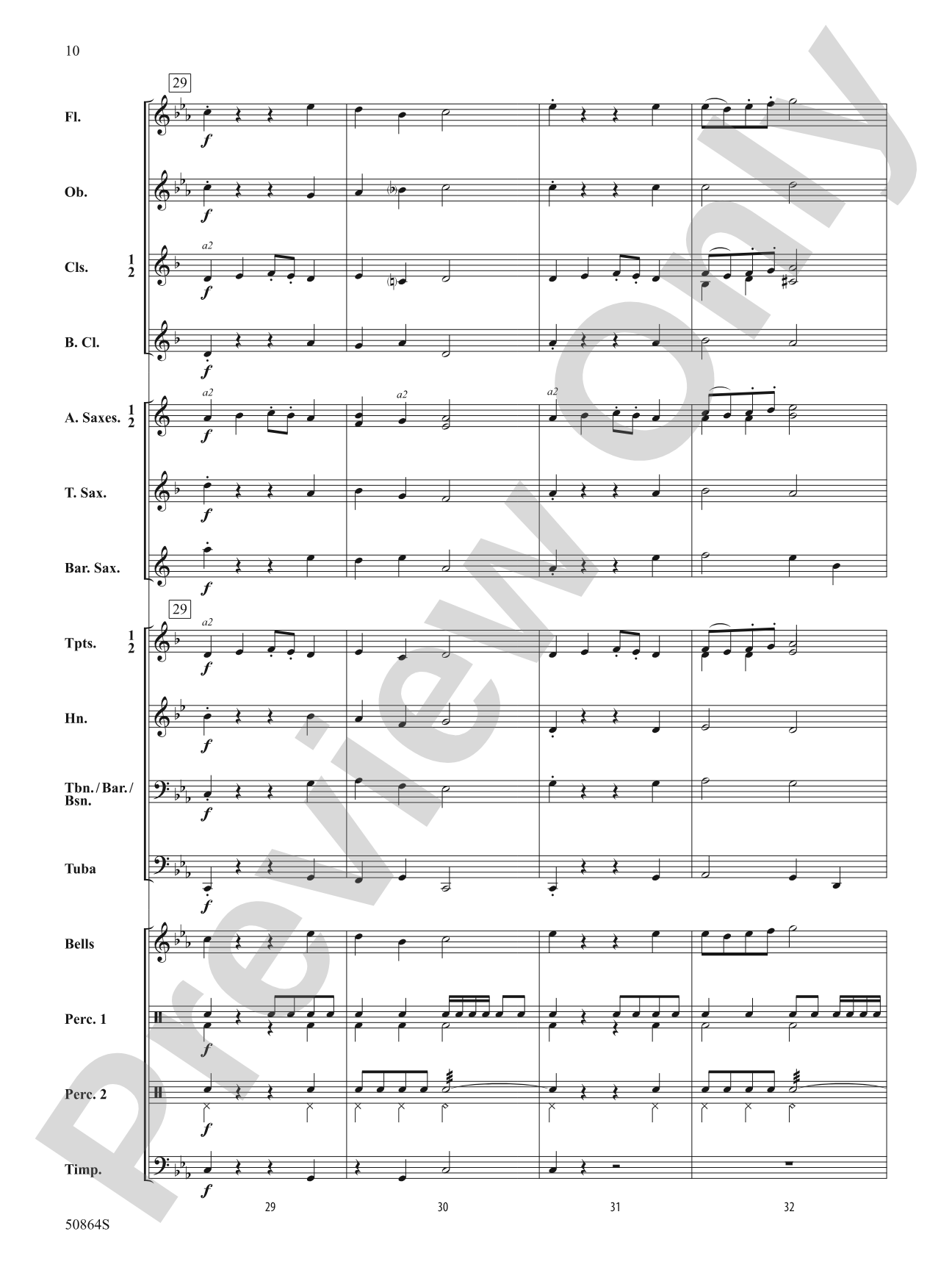 Alnwick Castle Fantasy: Concert Band Conductor Score & Parts
