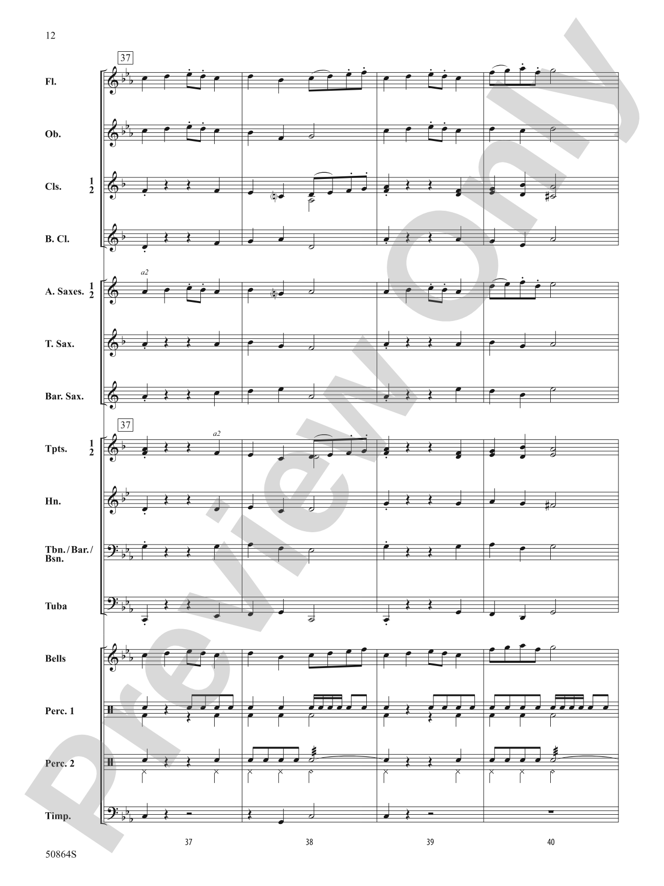 Alnwick Castle Fantasy: Concert Band Conductor Score & Parts