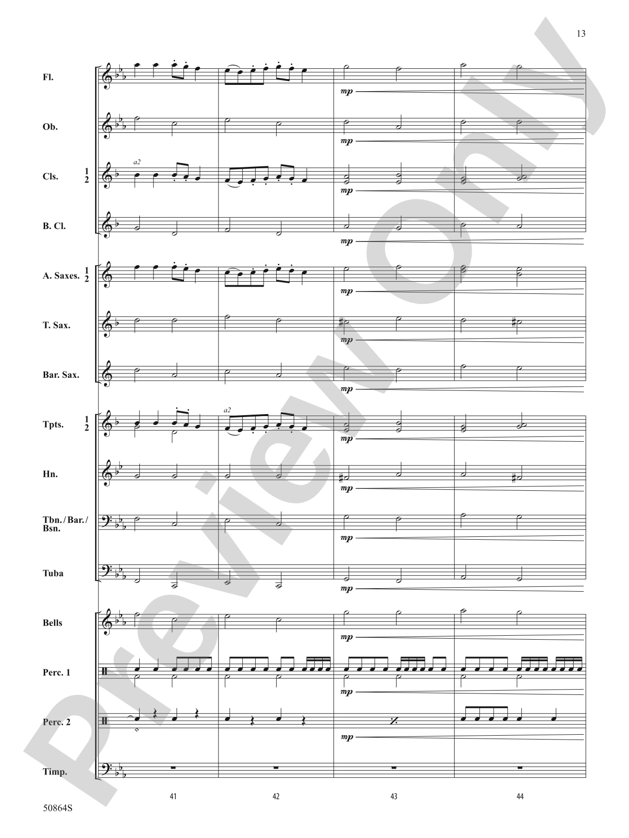 Alnwick Castle Fantasy: Concert Band Conductor Score & Parts