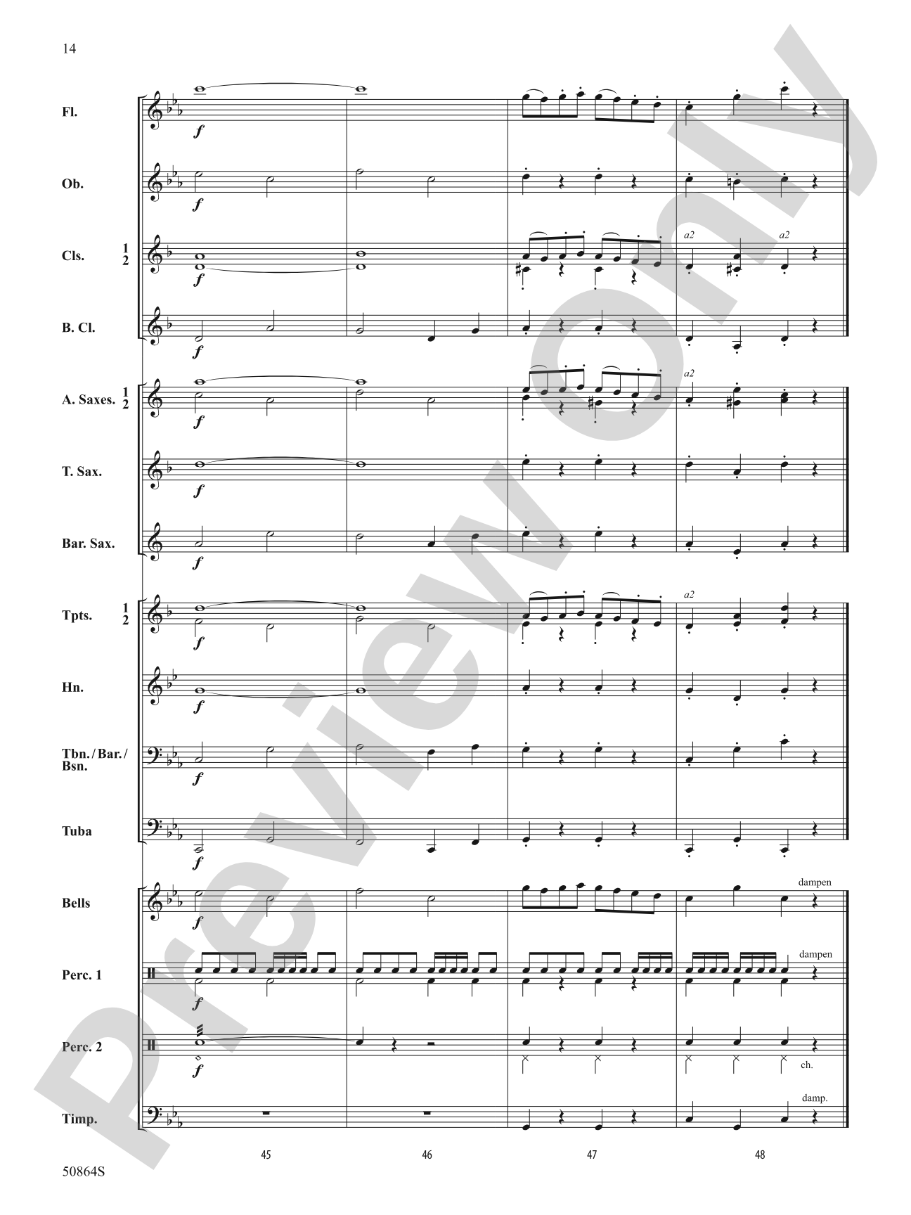 Alnwick Castle Fantasy: Concert Band Conductor Score & Parts