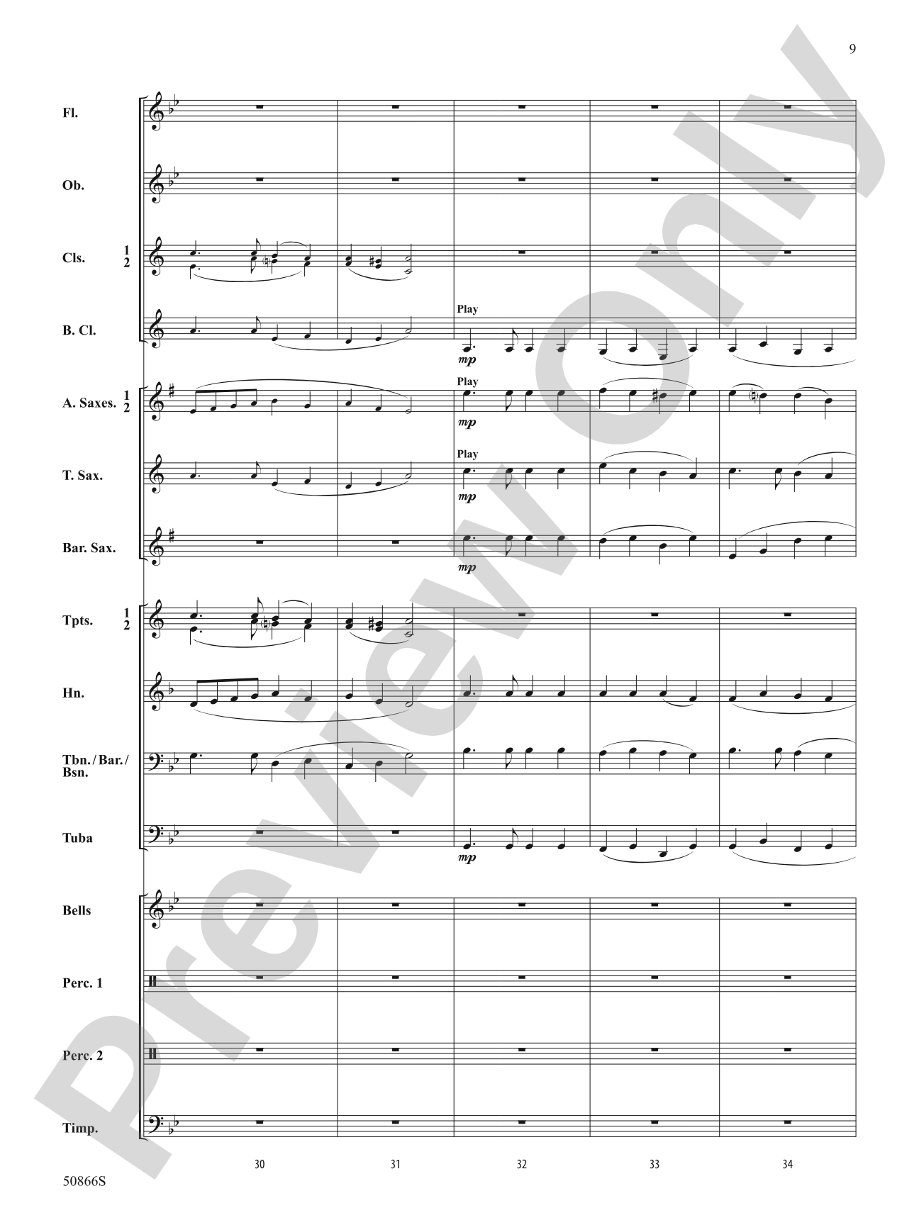 French Chanson: Concert Band Conductor Score & Parts