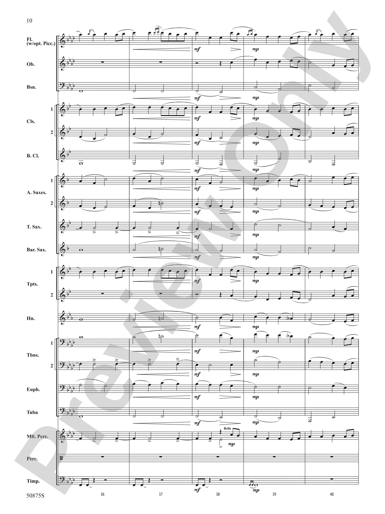 The Parting Glass: Score