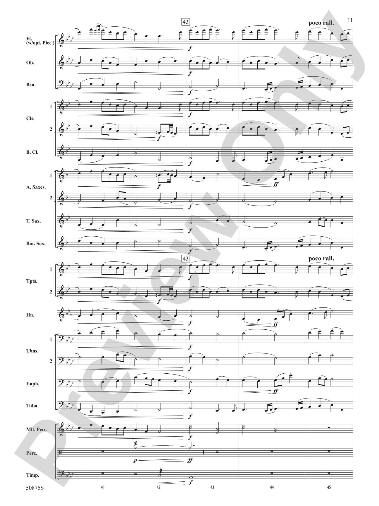 The Parting Glass: Score